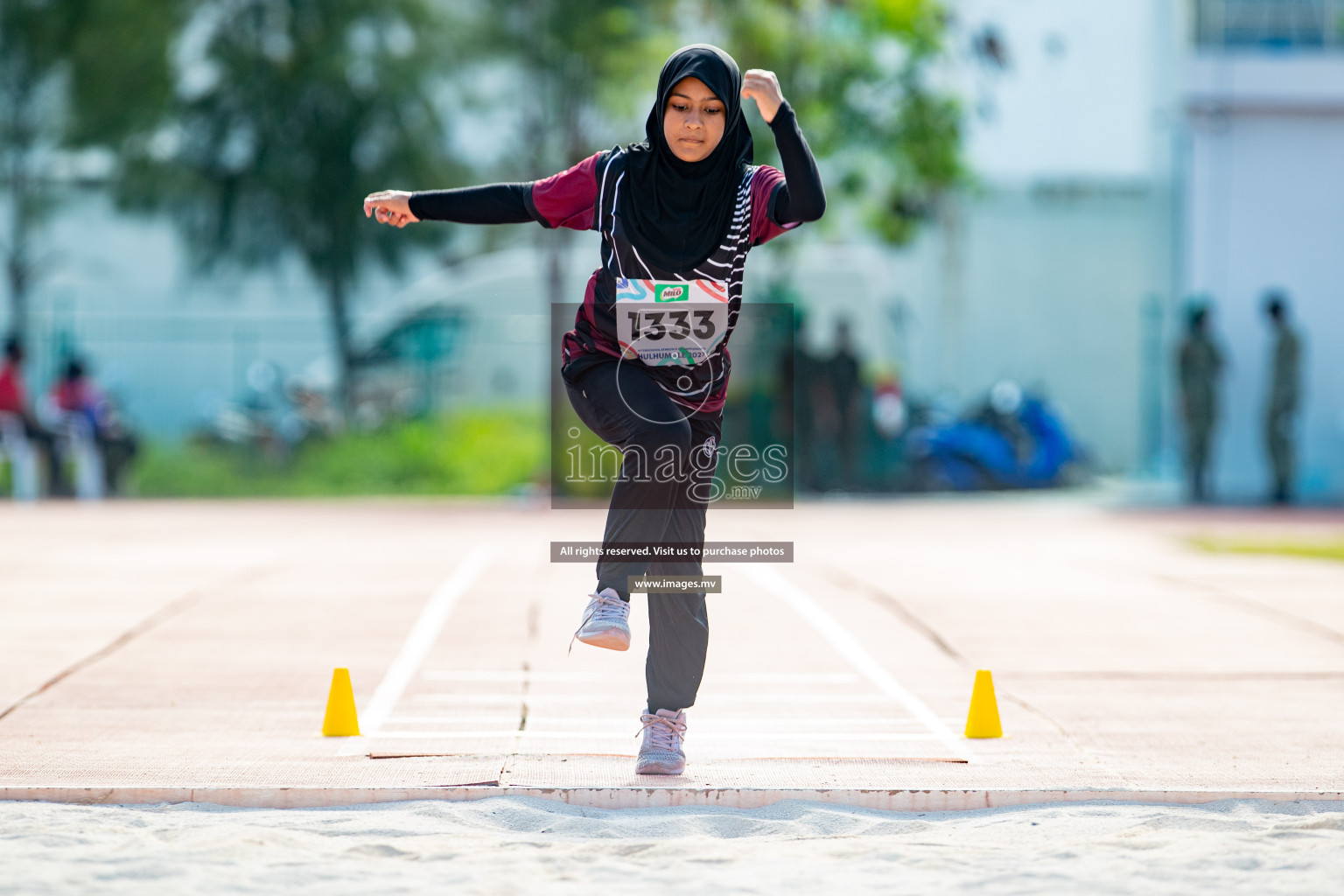 Day four of Inter School Athletics Championship 2023 was held at Hulhumale' Running Track at Hulhumale', Maldives on Wednesday, 17th May 2023. Photos: Nausham Waheed/ images.mv