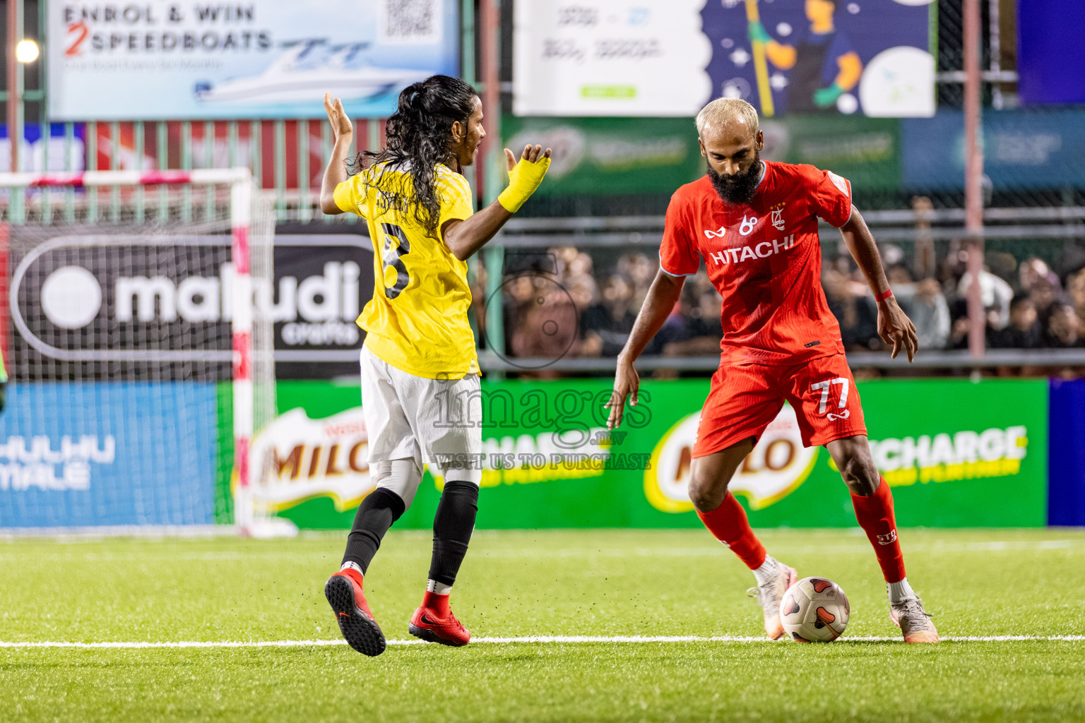 RRC vs STO RC in the Finals of Club Maldives Cup 2025 was held in Rehendhi Futsal Ground, Hulhumale', Maldives on Saturday, 25th October 2025. 
Photos: Hassan Simah / images.mv