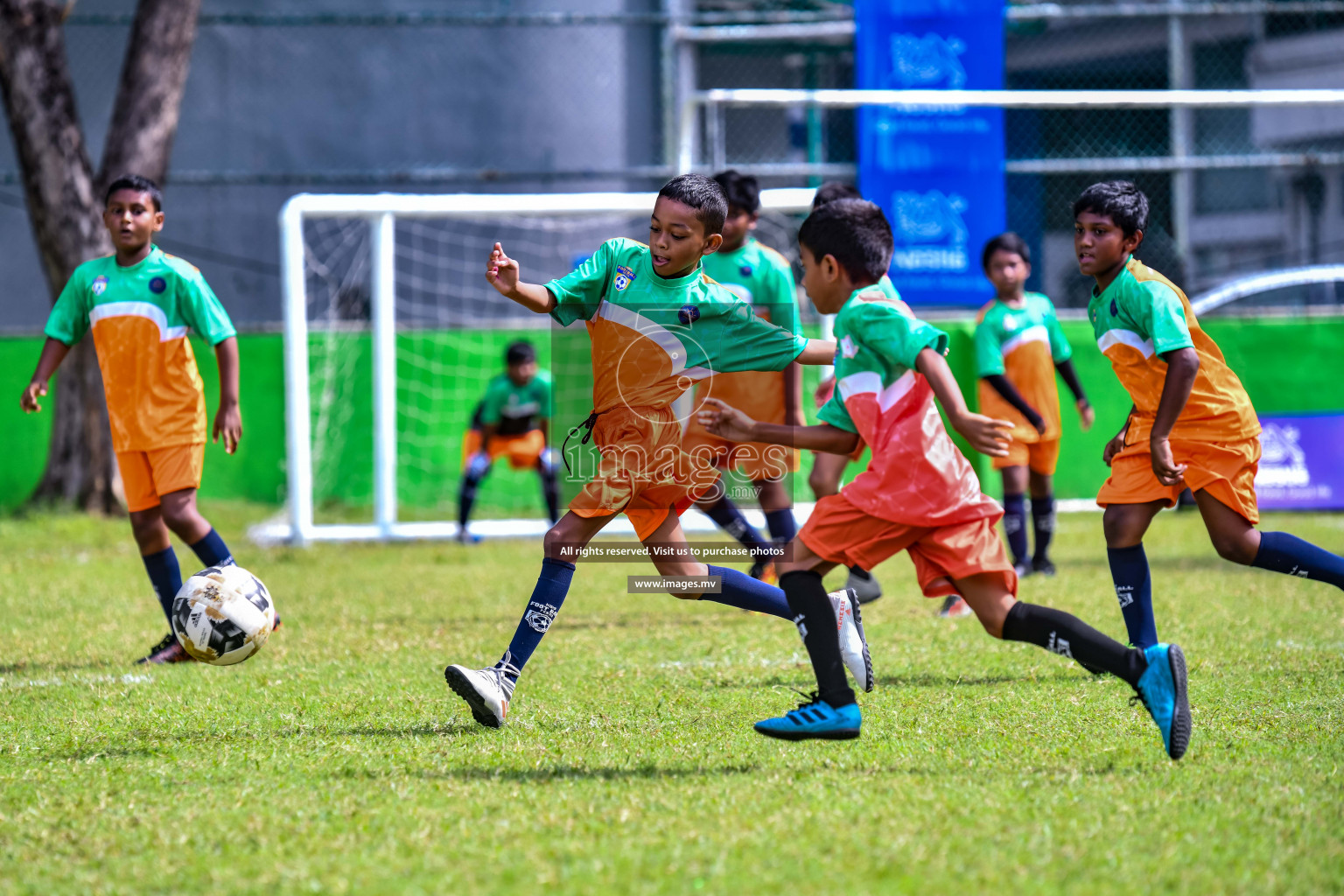 Day 1 of Milo Kids Football Fiesta 2022 was held in Male', Maldives on 19th October 2022. Photos: Nausham Waheed/ images.mv