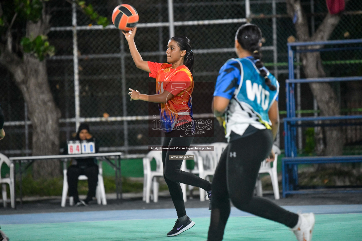 Semi Final of 20th Milo National Netball Tournament 2023, held in Synthetic Netball Court, Male', Maldives on 9th June 2023 Photos: Nausham Waheed/ Images.mv