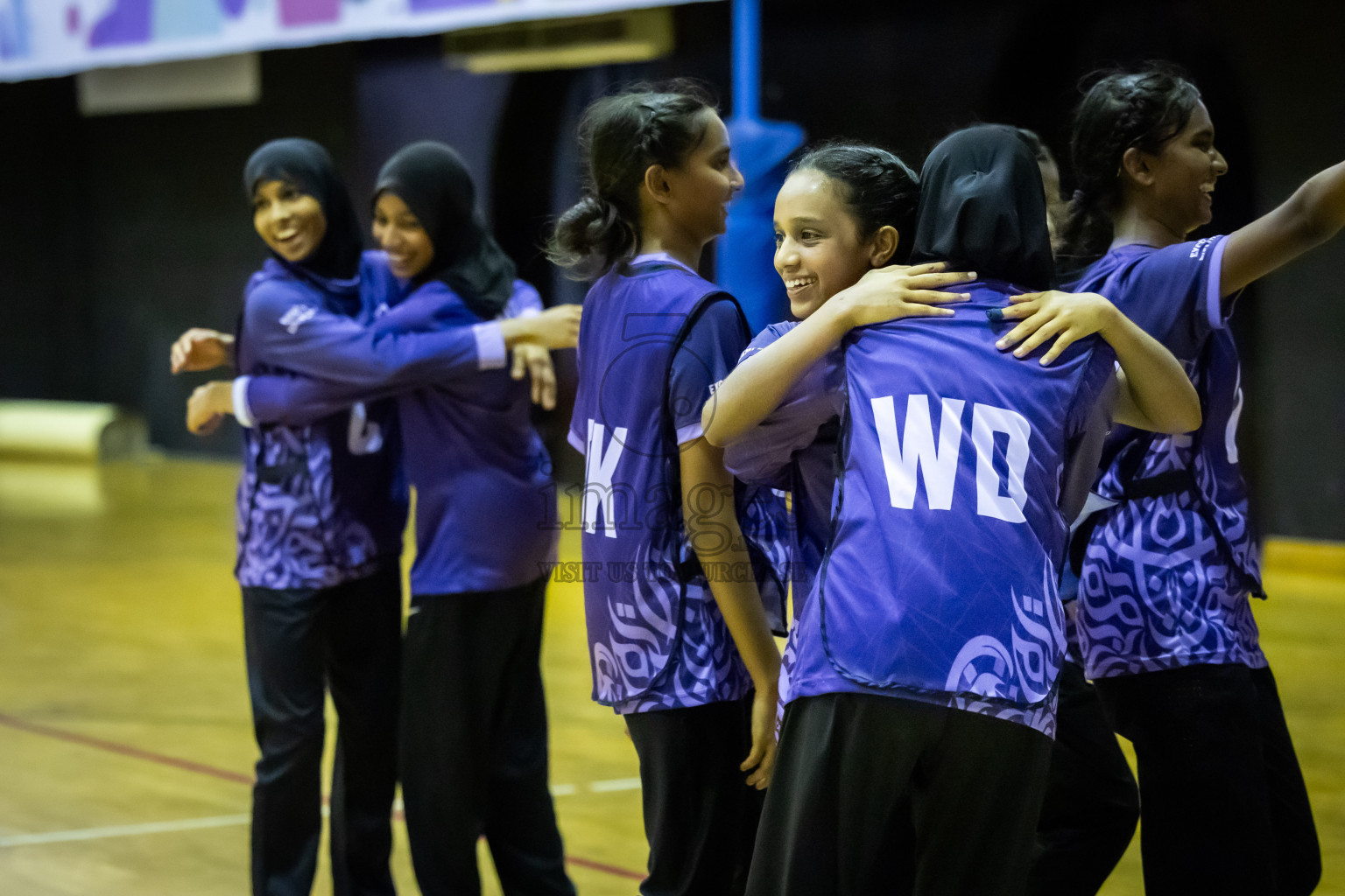 Day 11 of 25th Inter-School Netball Tournament was held in Social Center at Male', Maldives on Wednesday, 21st August 2024.