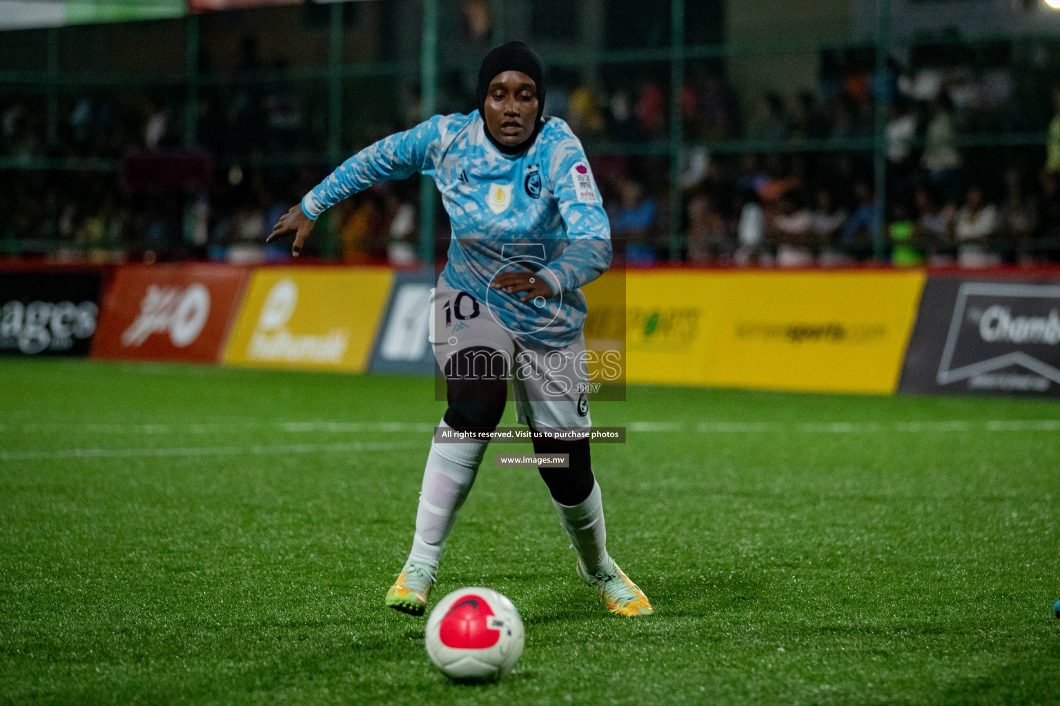 MPL vs Club MYS in Eighteen Thirty Women's Futsal Fiesta 2022 was held in Hulhumale', Maldives on Monday, 21st October 2022. Photos: Hassan Simah / images.mv