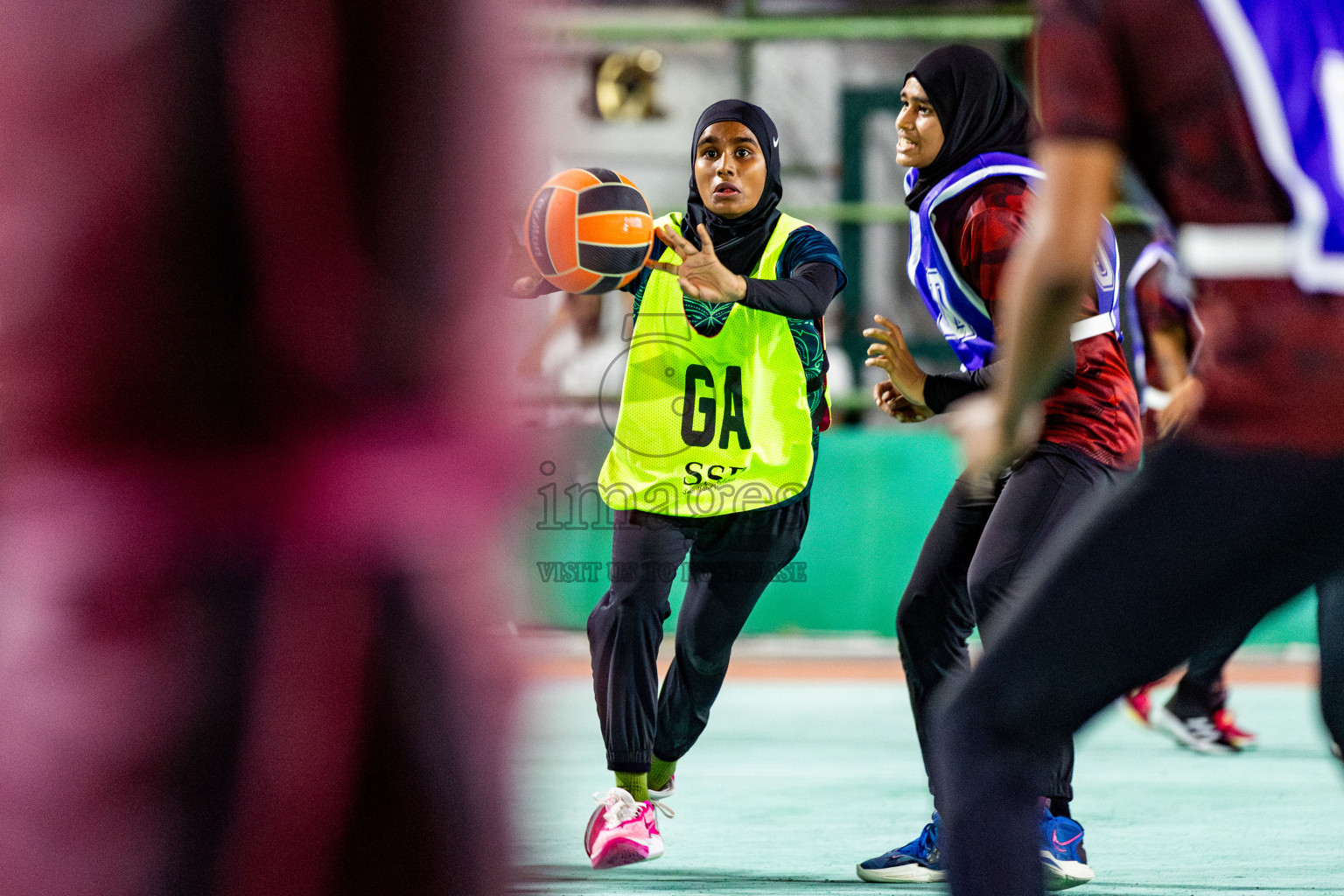 Day 6 of 23rd Netball Association Championship was held in Ekuveni Netball Court at Male', Maldives on Friday, 3rd May 2024. Photos: Nausham Waheed / images.mv