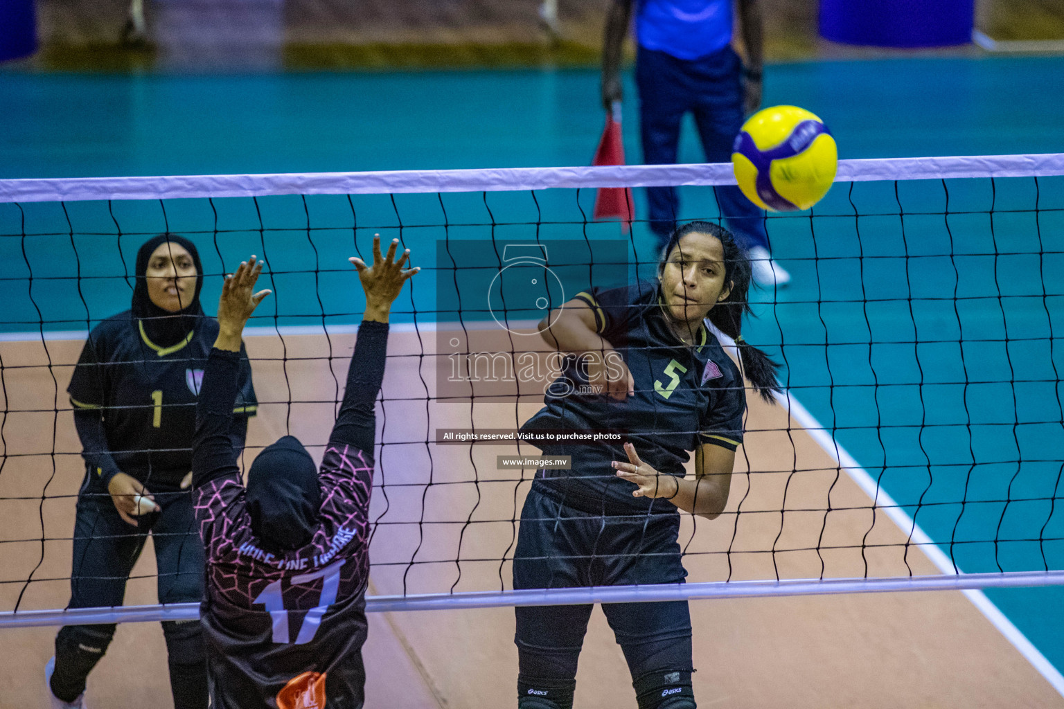 Volleyball Association Cup 2022-Women's Division-Match Day 6 was held in Male', Maldives on 28th May 2022 at Social Center Indoor Hall Photos By: Nausham Waheed /images.mv