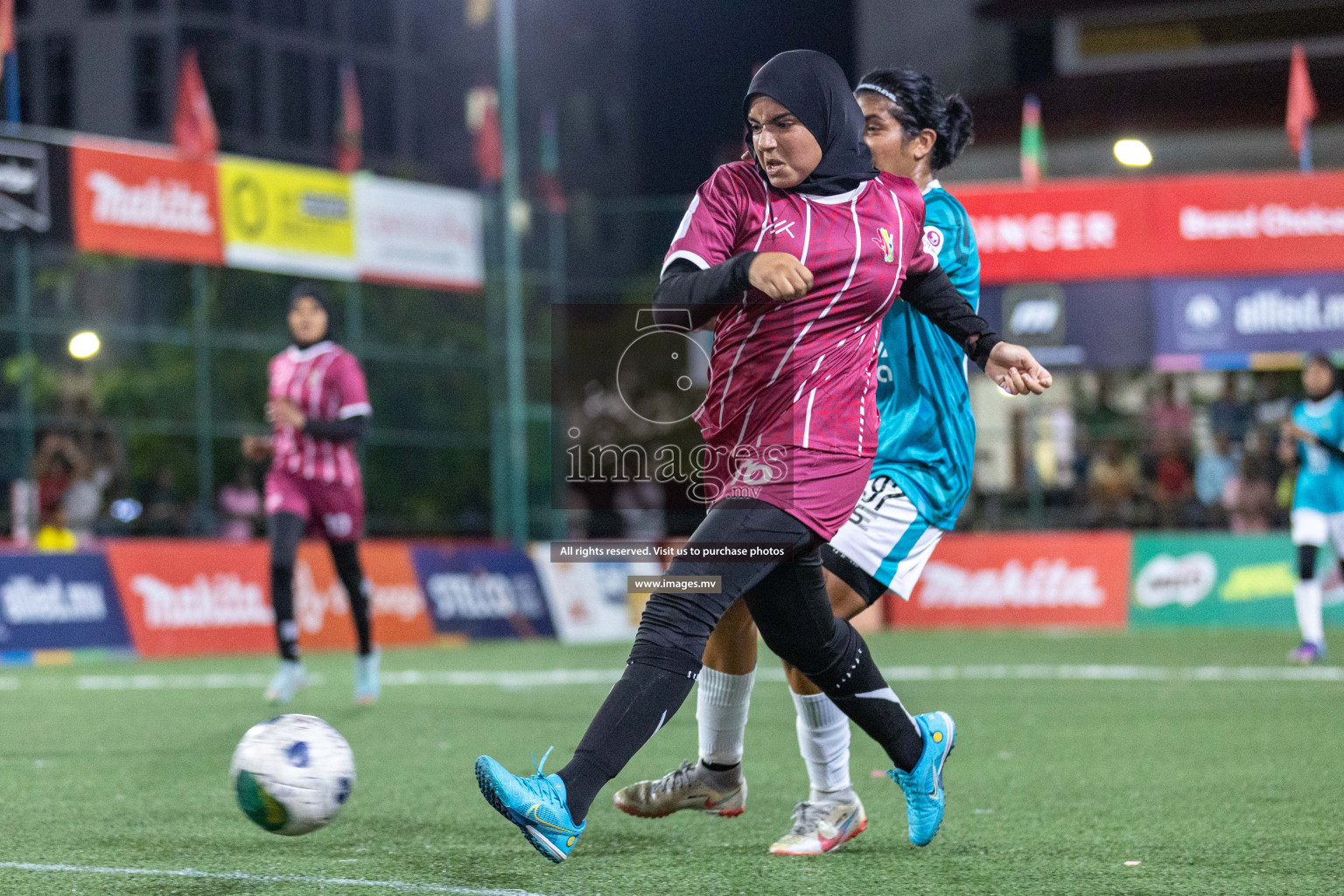 WAMCO vs Club MYS in Eighteen Thirty 2023 Classic held in Hulhumale, Maldives, on Monday, 14th August 2023. Photos: Nausham Waheed / images.mv