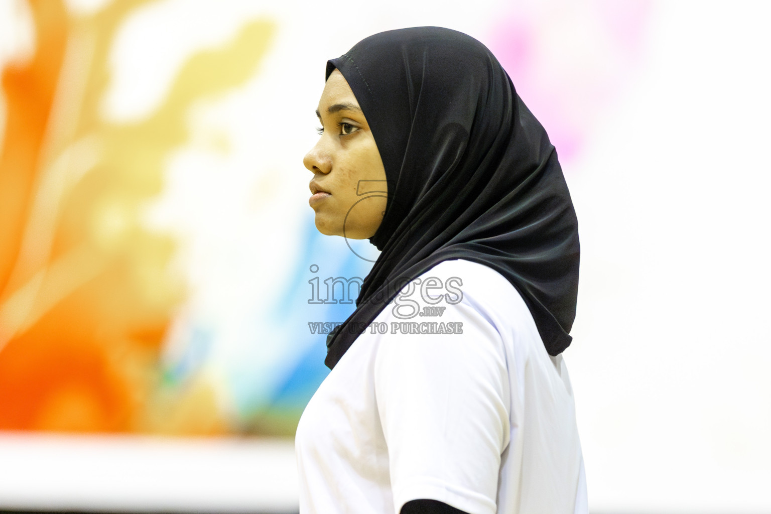 FIONTI A team vs Fionti SC in Day 5 of 3rd Netball Junior Championship, held at Social Center on Thursday 23rd January 2025 . Photos: Shuu Abdul Sattar / images.mv