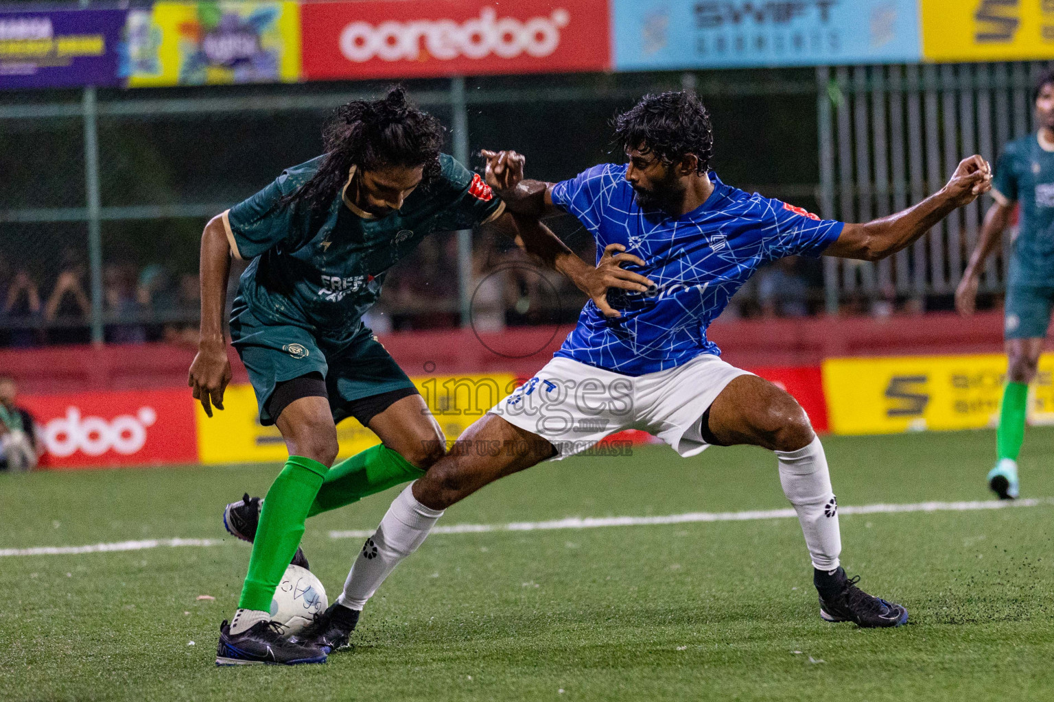 HDh Neykurendhoo vs HDh Naivaadhoo in Golden Futsal Challenge 2024 was held on Tuesday, 16th January 2024, in Hulhumale', Maldives
Photos: Ismail Thoriq / images.mv