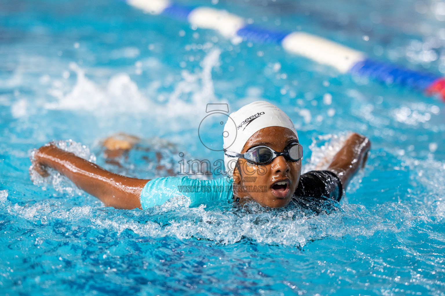 Day 1 of 20th Inter-school Swimming Competition 2024 held in Hulhumale', Maldives on Saturday, 12th October 2024. Photos: Ismail Thoriq / images.mv