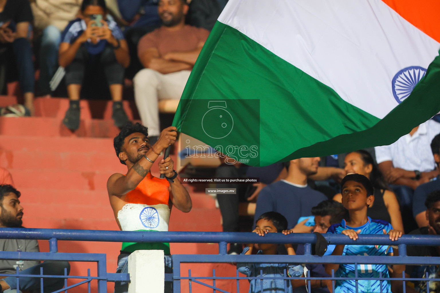 Lebanon vs India in the Semi-final of SAFF Championship 2023 held in Sree Kanteerava Stadium, Bengaluru, India, on Saturday, 1st July 2023. Photos: Nausham Waheed / images.mv