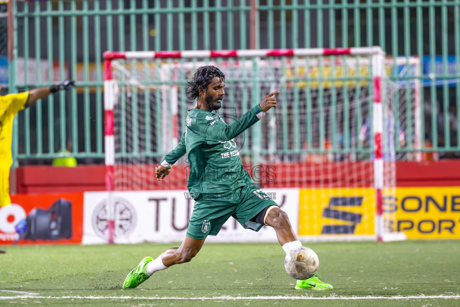 L Gan vs Th Thimarafushi in Zone Round on Day 30 of Golden Futsal Challenge 2025 was held on Monday , 3rd February 2025, in Hulhumale', Maldives.
Photos: Ismail Thoriq / images.mv