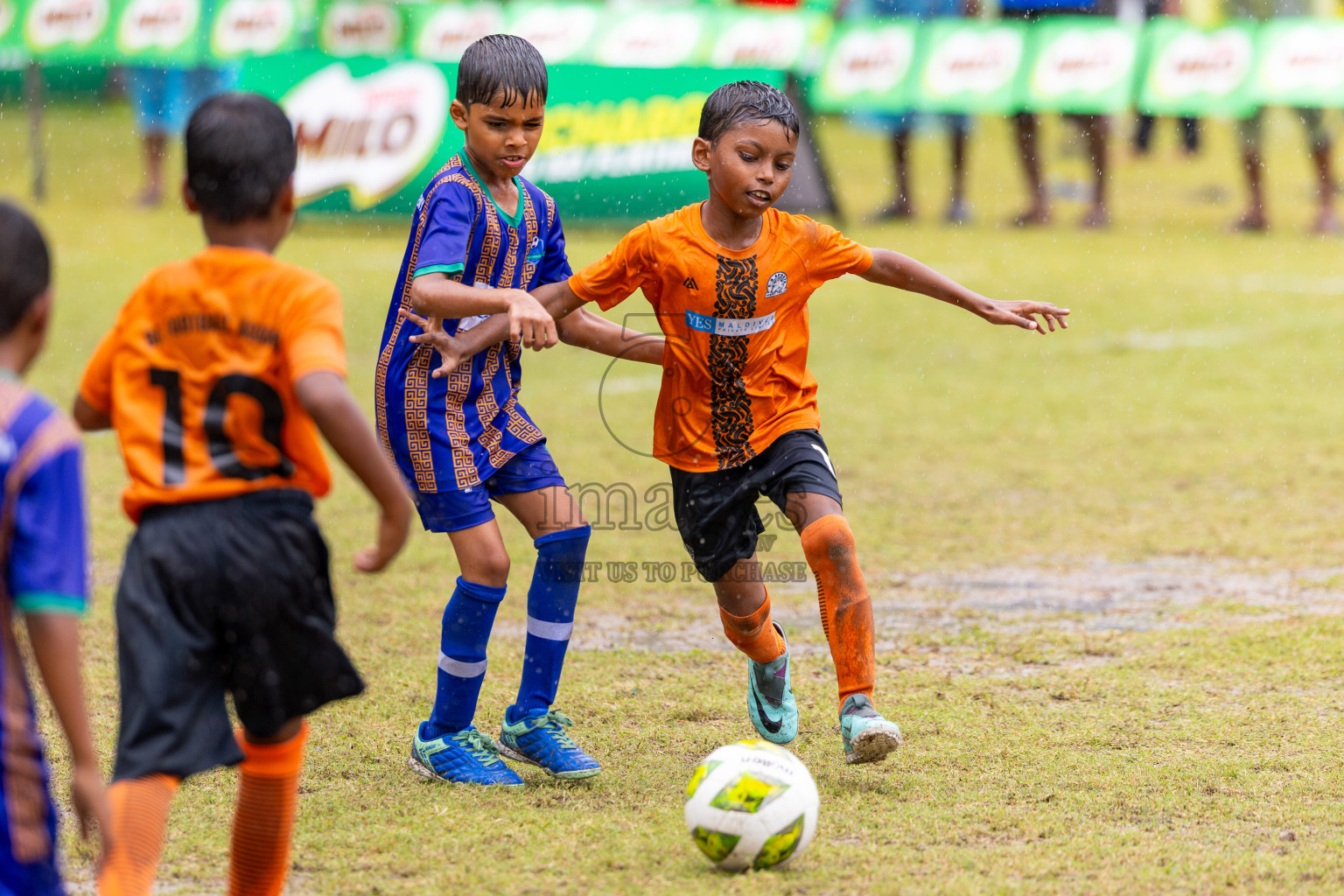 Day 3 of MILO SVAM Juniors 2025 (U-8) was held at Henveiru Stadium in Male', Maldives on Saturday, 28th June 2025. Photos: Ismail Thoriq / images.mv