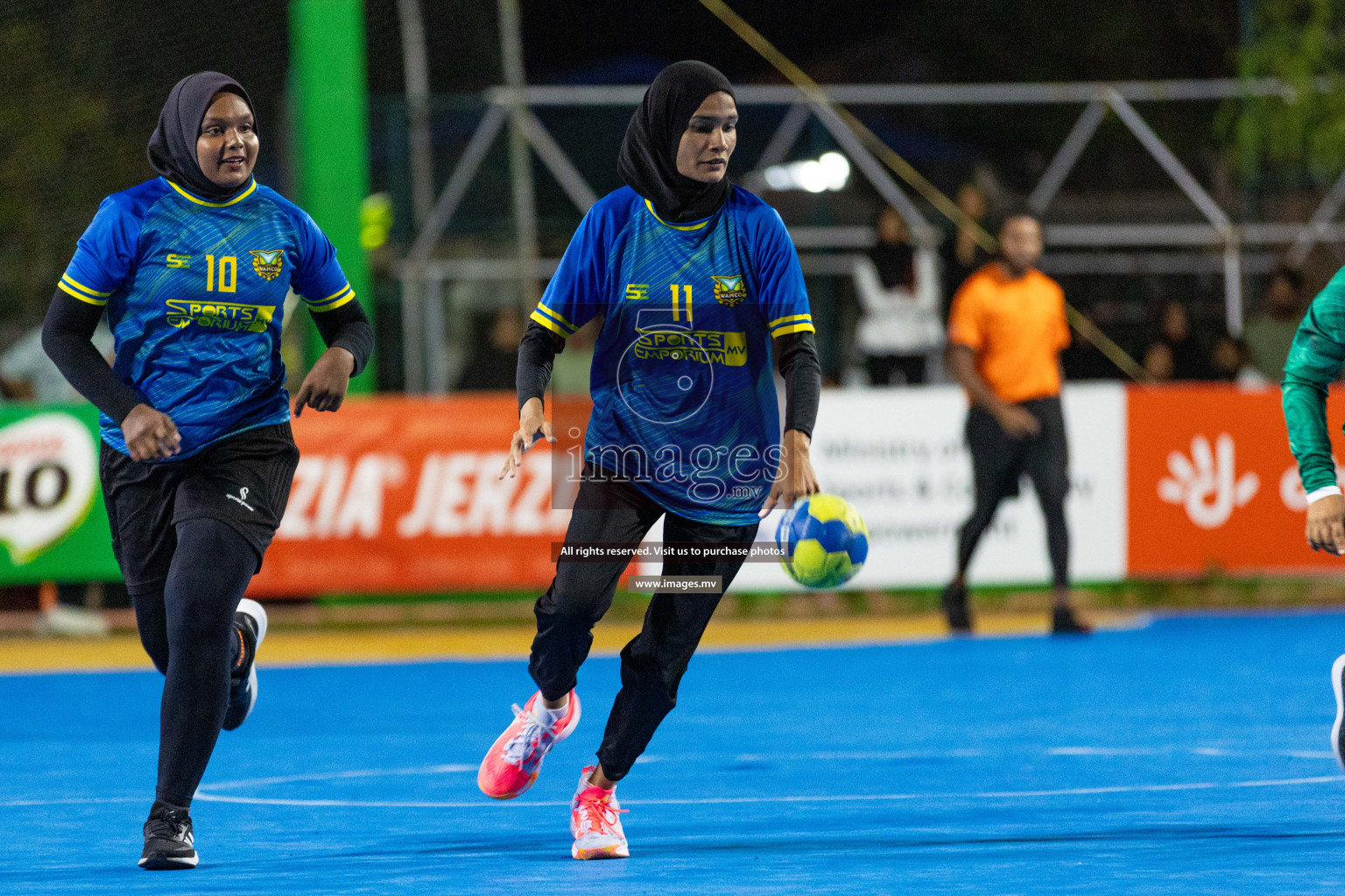 Day 1 of 7th Inter-Office/Company Handball Tournament 2023, held in Handball ground, Male', Maldives on Friday, 16th September 2023 Photos: Nausham Waheed/ Images.mv