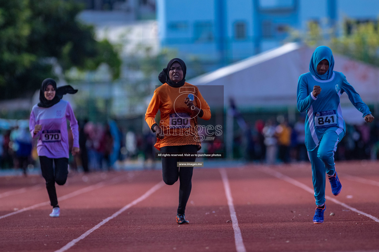 Day 4 of Inter-School Athletics Championship held in Male', Maldives on 26th May 2022. Photos by: Maanish / images.mv