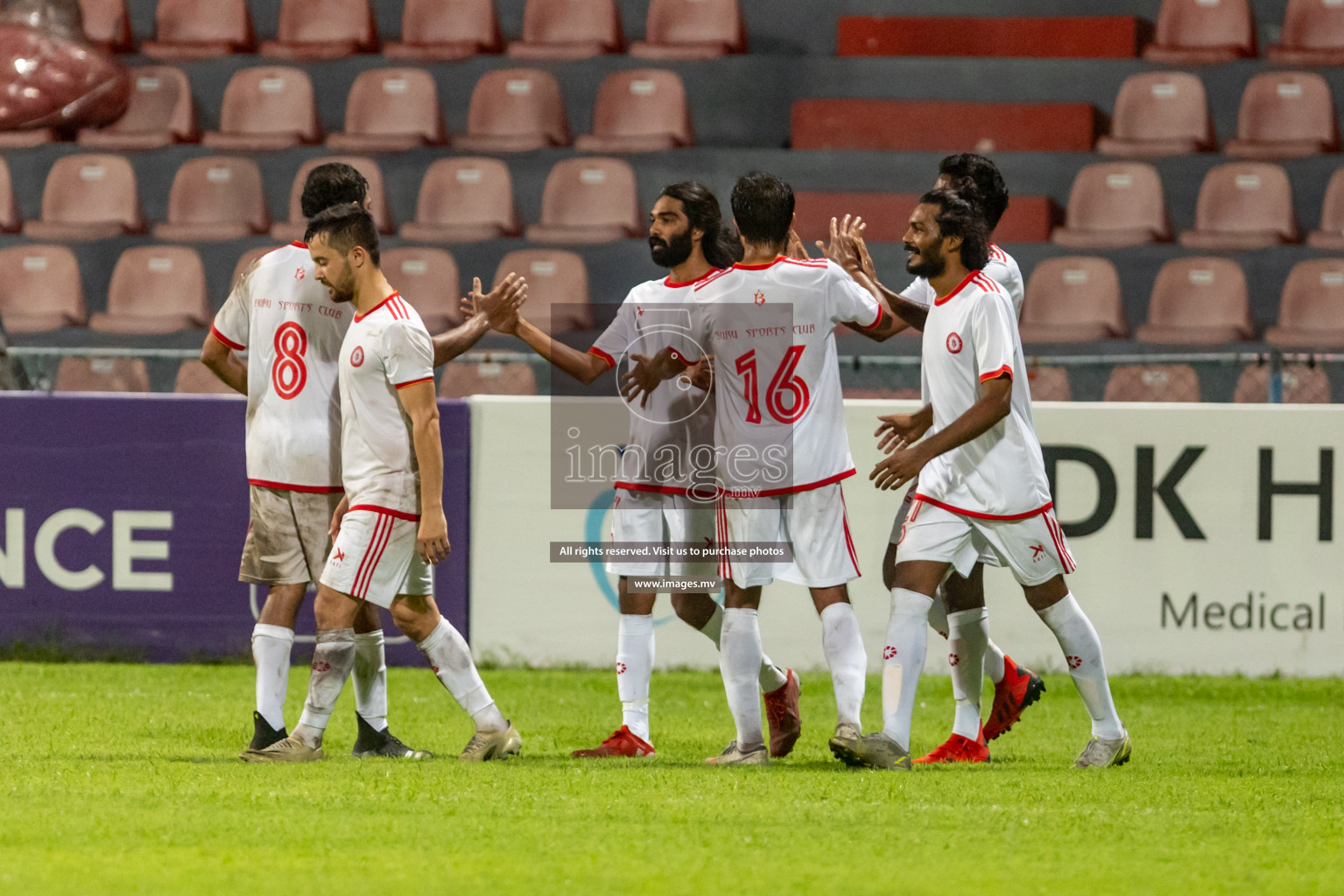 Kuda Henveiru United vs Buru Sports Club in 2nd Division 2022 on 14th July 2022, held in National Football Stadium, Male', Maldives Photos: Hassan Simah / Images.mv