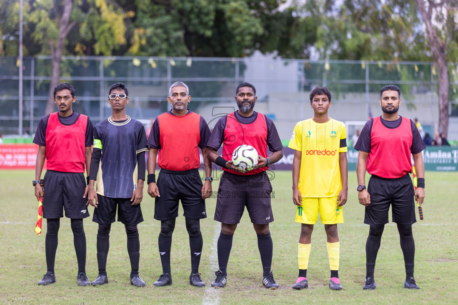 Eagles vs Maziya (U14) in Dhivehi Youth League 2024 - Day 2. Matches held at Henveiru Stadium on 22nd November 2024 , Friday. Photos: Shuu Abdul Sattar/ Images.mv