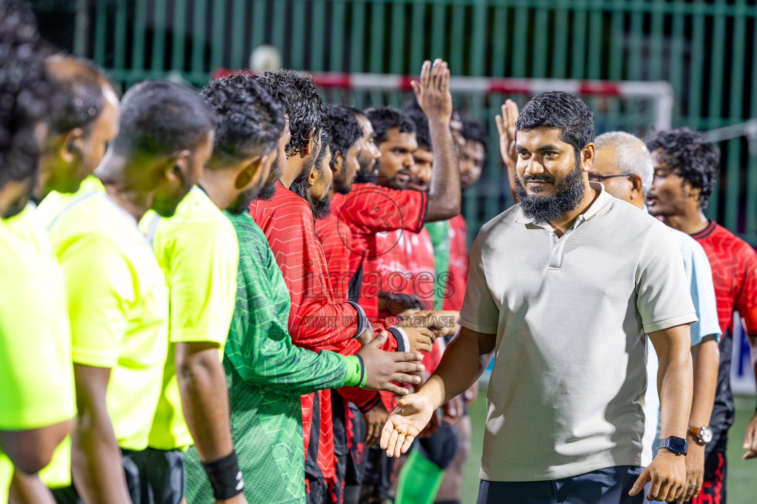 HDh Neykurendhoo vs HDh Kumundhoo in Haa Dhaalu Atoll Semi Final on Day 23 of Golden Futsal Challenge 2025 was held on Monday , 27th January 2025, in Hulhumale', Maldives.
Photos: Ismail Thoriq / images.mv