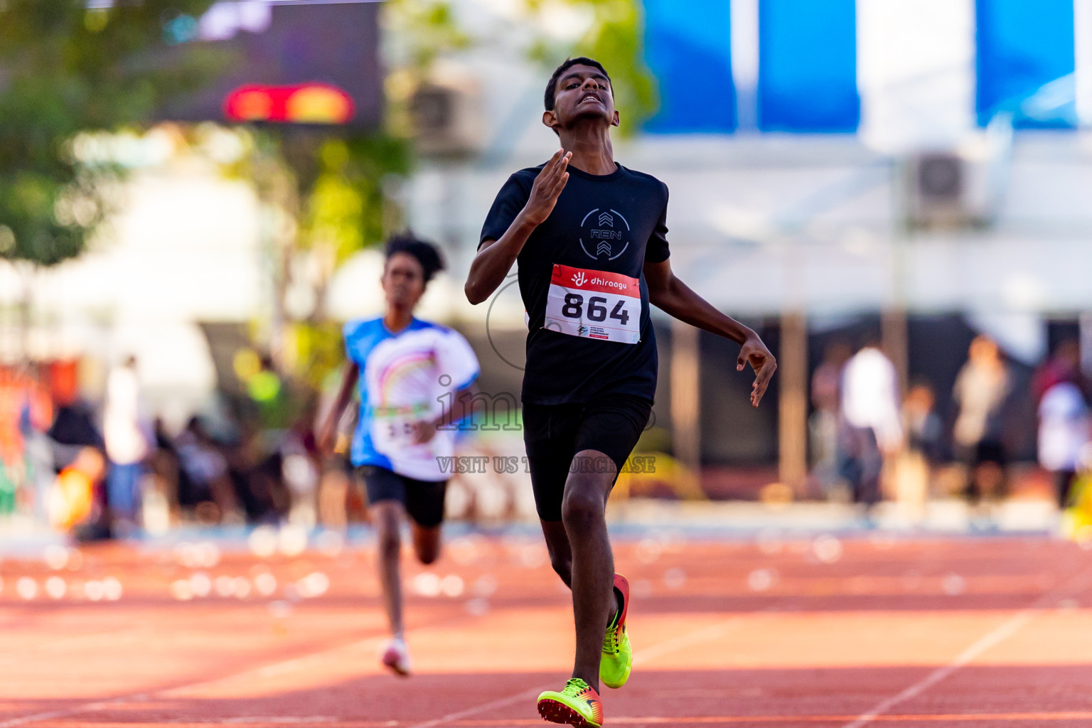 Day 1 of Inter-school Athletics Championship 2025 held in Ekuveni Synthetic Track, Male', Maldives on Monday, 06th October 2025. Photos by: Nausham Waheed / Images.mv