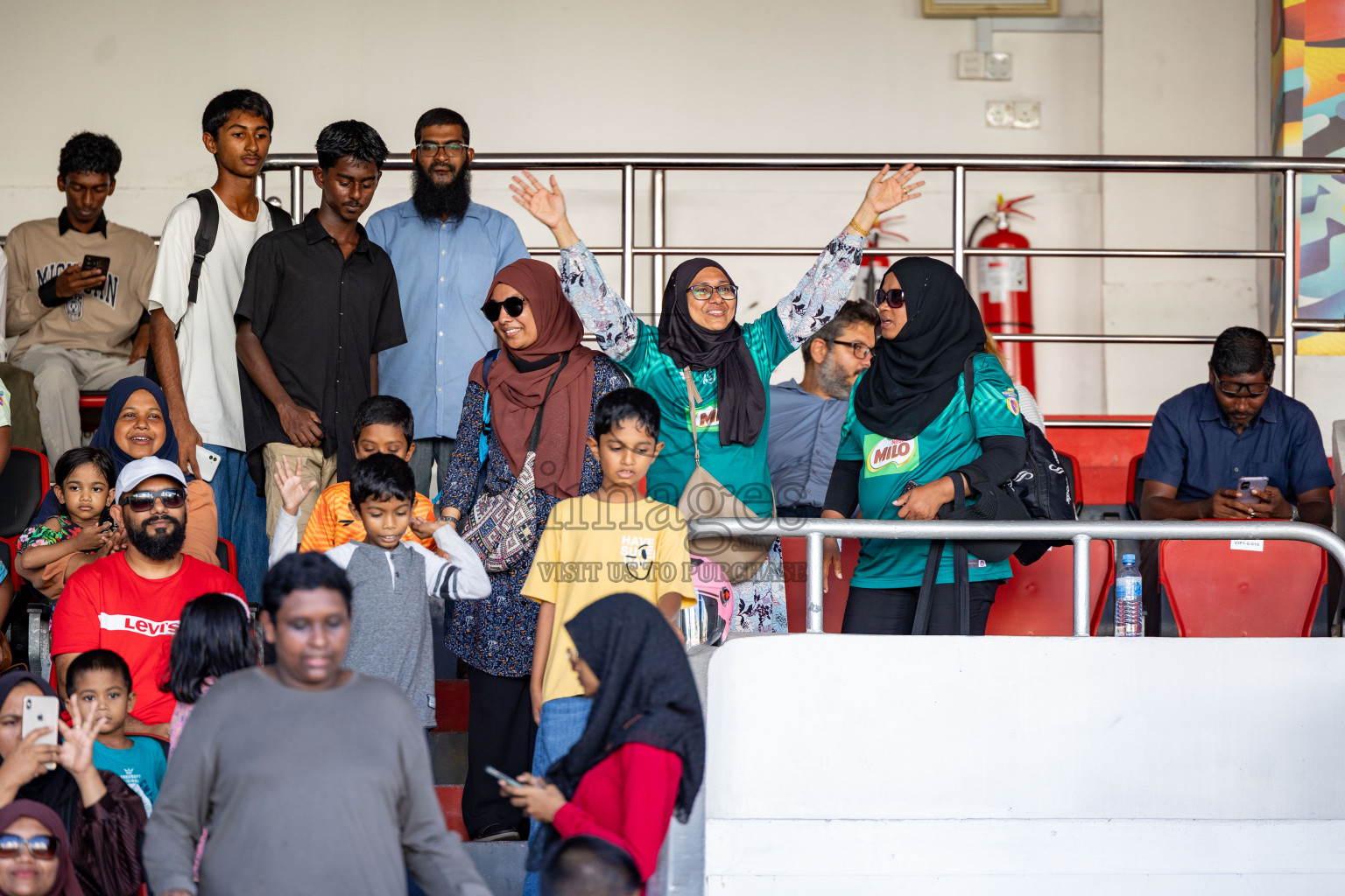 Day 2 of MILO Kids Football Fiesta was held at National Stadium in Male', Maldives on Saturday, 24th February 2024.