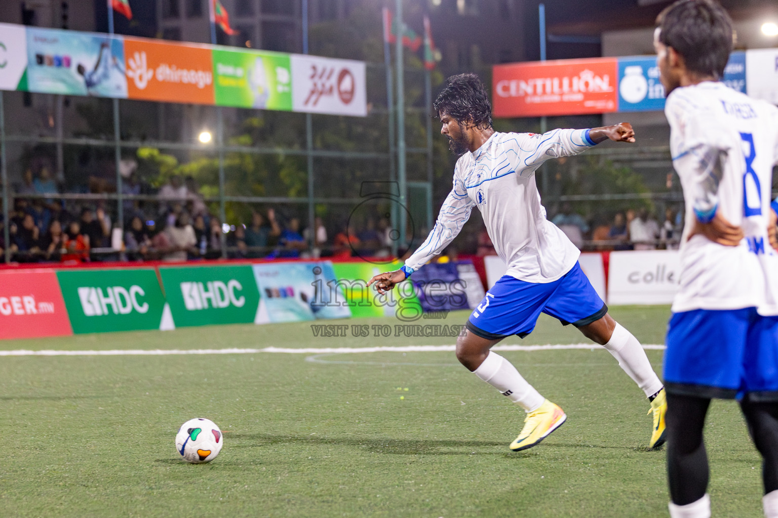 United BML vs Team MTCC in Club Maldives Cup 2024 held in Rehendi Futsal Ground, Hulhumale', Maldives on Saturday, 28th September 2024. 
Photos: Hassan Simah / images.mv