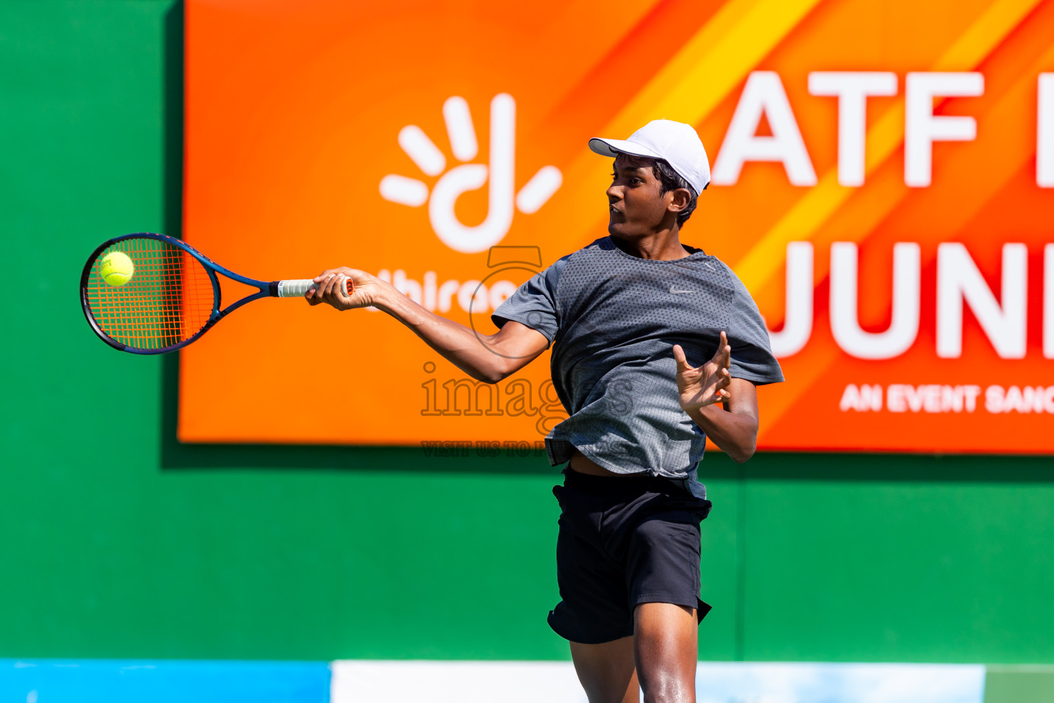 Day 2 of ATF Maldives Junior Open Tennis was held in Male' Tennis Court, Male', Maldives on Tuesday, 10th December 2024. Photos: Nausham Waheed / images.mv