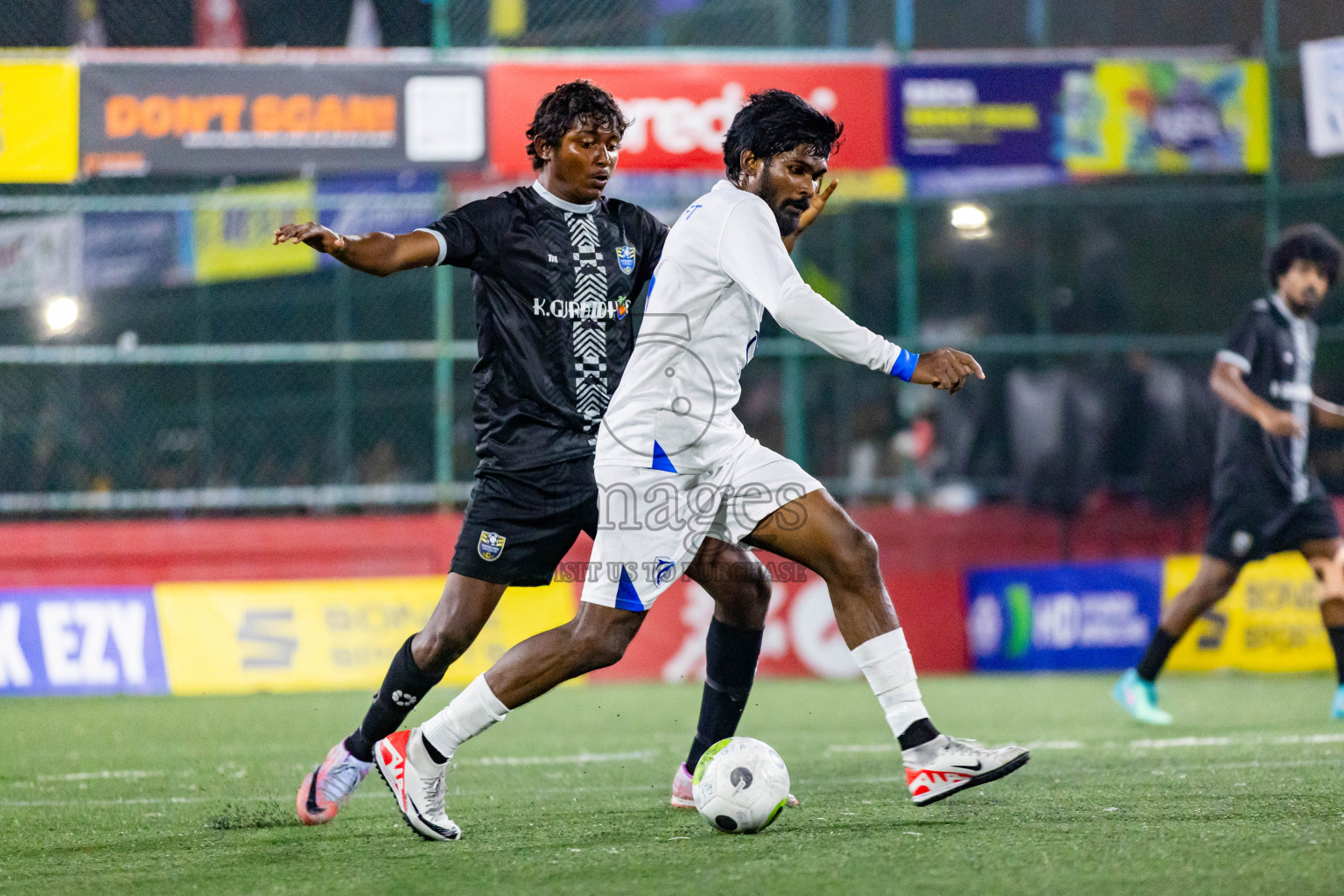 K Gaafaru vs K Guraidhoo in Day 28 of Golden Futsal Challenge 2024 was held on Sunday , 11th February 2024 in Hulhumale', Maldives Photos: Nausham Waheed / images.mv