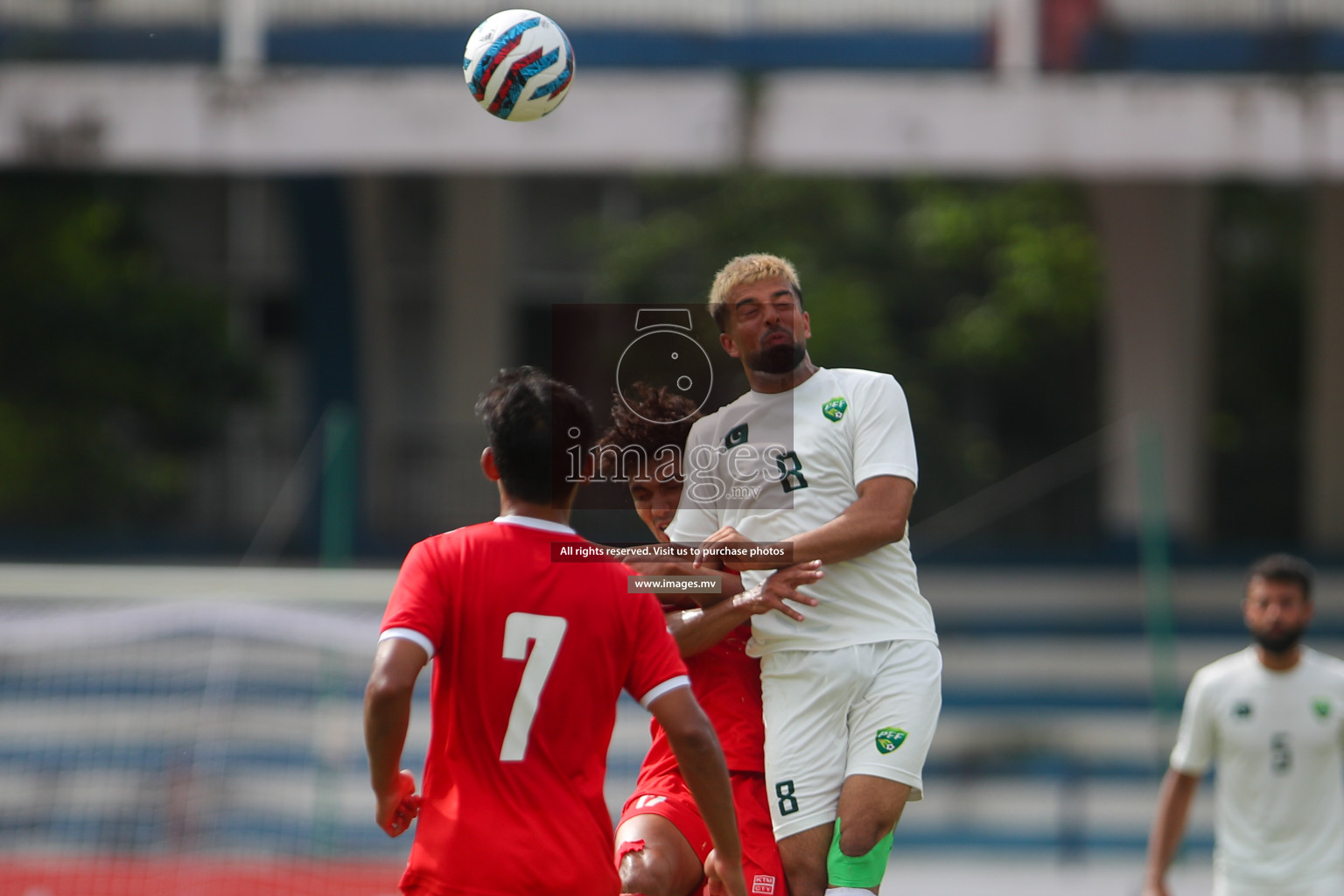 Nepal vs Pakistan in SAFF Championship 2023 held in Sree Kanteerava Stadium, Bengaluru, India, on Tuesday, 27th June 2023. Photos: Nausham Waheed, Hassan Simah / images.mv