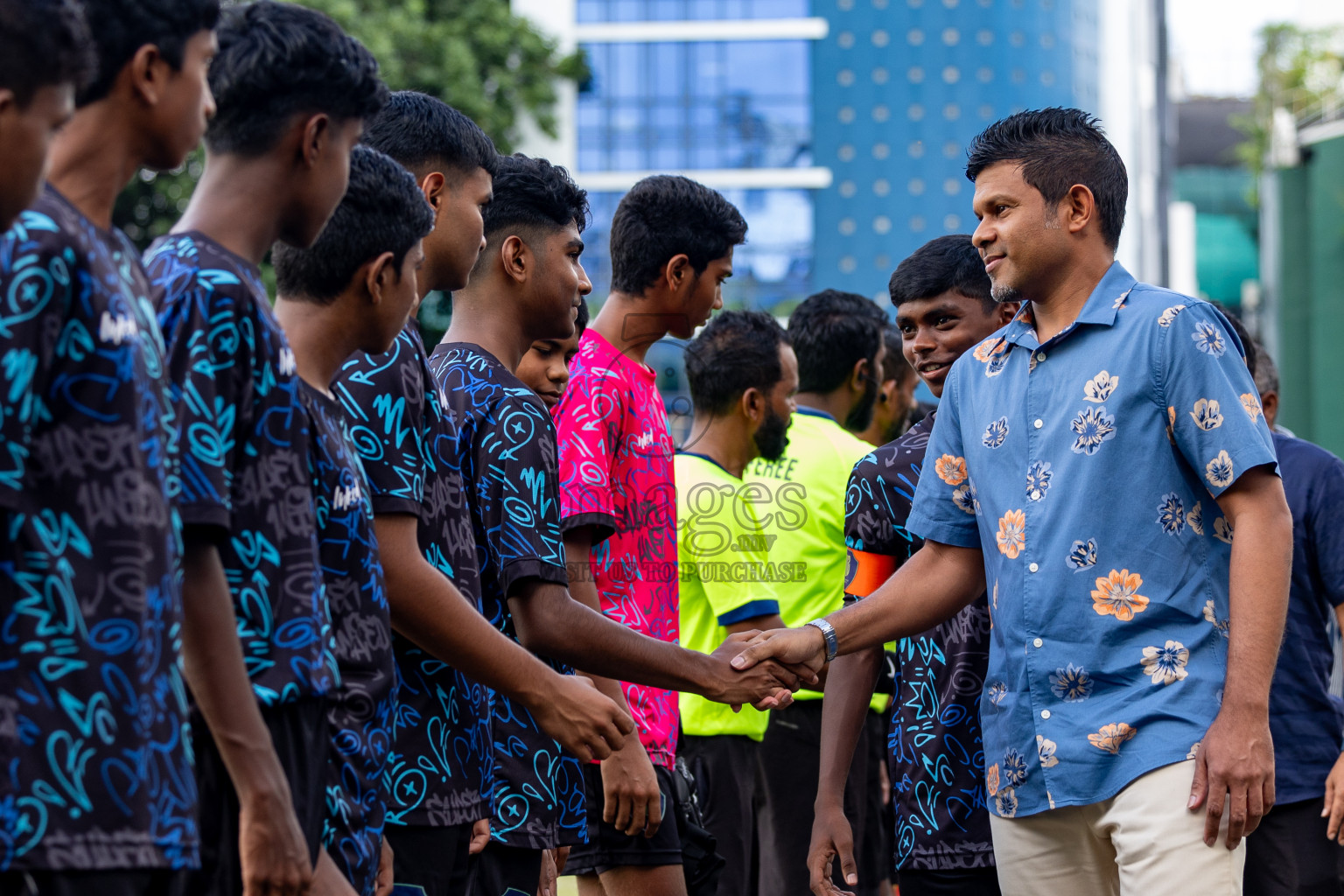 Day 4 of MILO Academy Championship 2024 (U-14) was held in Henveyru Stadium, Male', Maldives on Sunday, 3rd November 2024. Photos: Ismail Thoriq / Images.mv