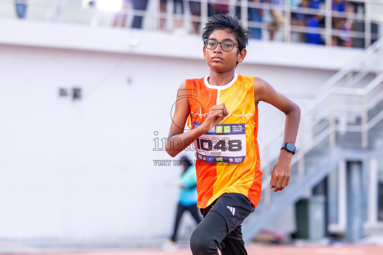 Day 5 of MWSC Interschool Athletics Championships 2024 held in Hulhumale Running Track, Hulhumale, Maldives on Wednesday, 13th November 2024. Photos by: Ismail Thoriq / Images.mv