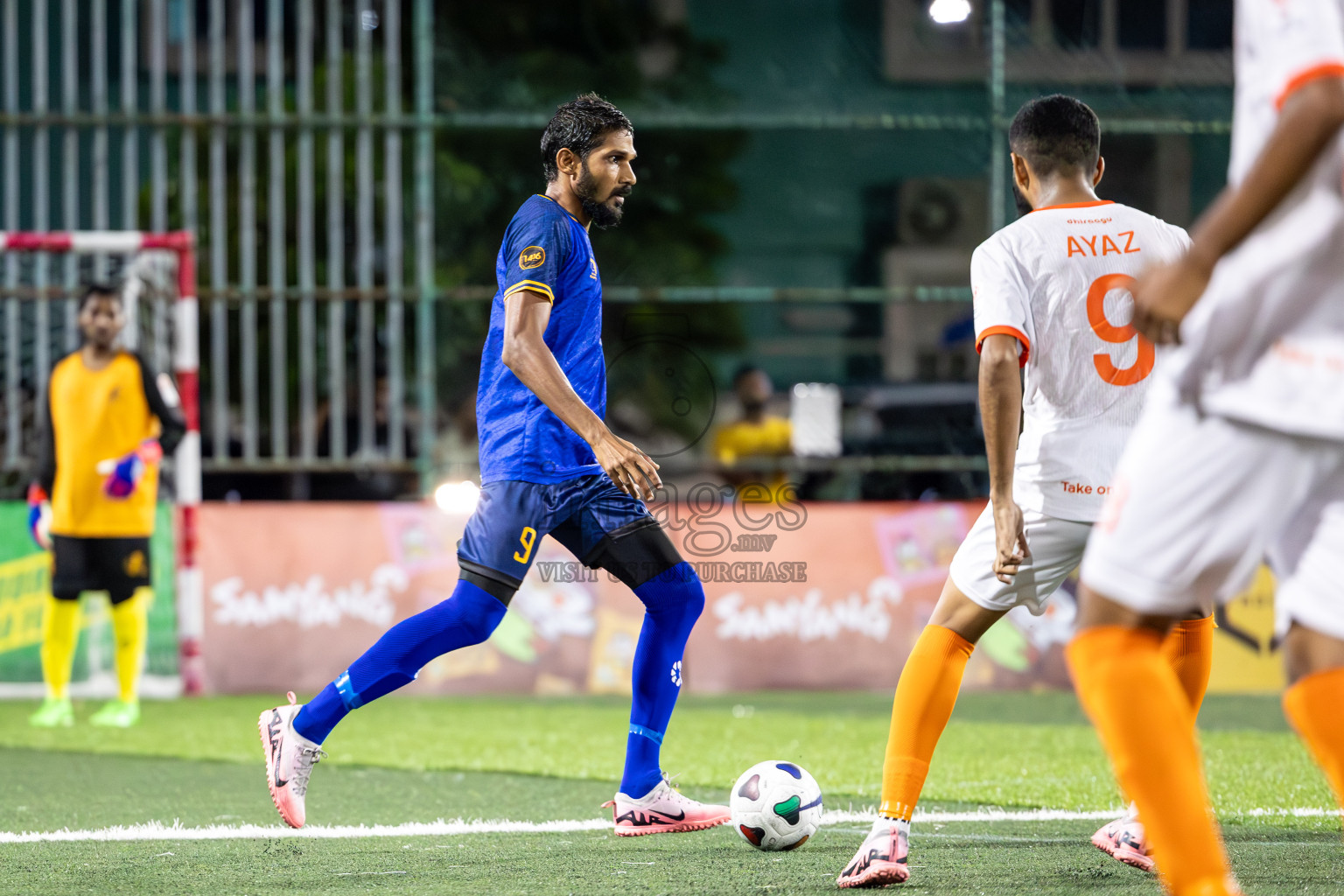 Customs RC vs Dhiraagu in Club Maldives Cup 2024 held in Rehendi Futsal Ground, Hulhumale', Maldives on Saturday, 28th September 2024. Photos: Ismail Thoriq / images.mv