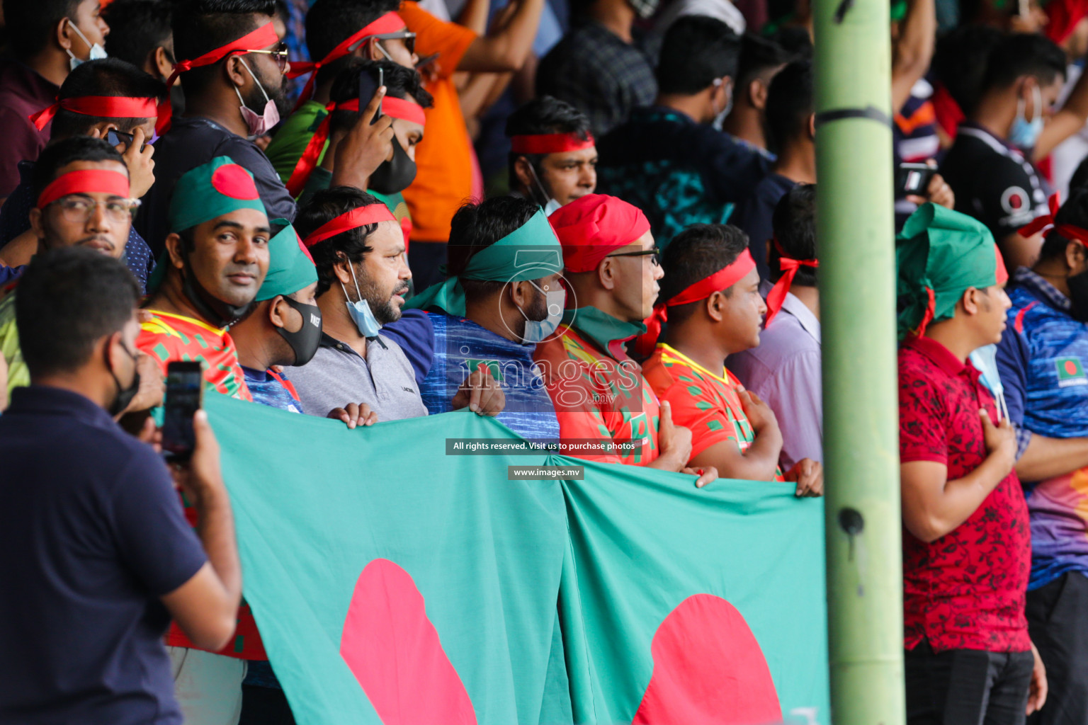 Bangladesh vs Sri Lanka in SAFF Championship 2021 held on 1st October 2021 in Galolhu National Stadium, Male', Maldives