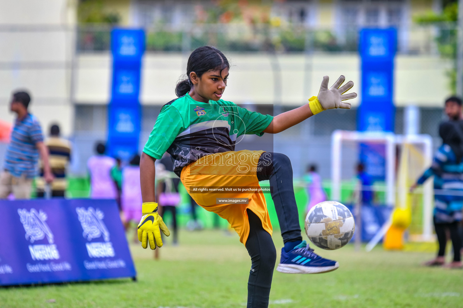 Day 3 of Milo Kids Football Fiesta 2022 was held in Male', Maldives on 21st October 2022. Photos: Nausham Waheed/ images.mv