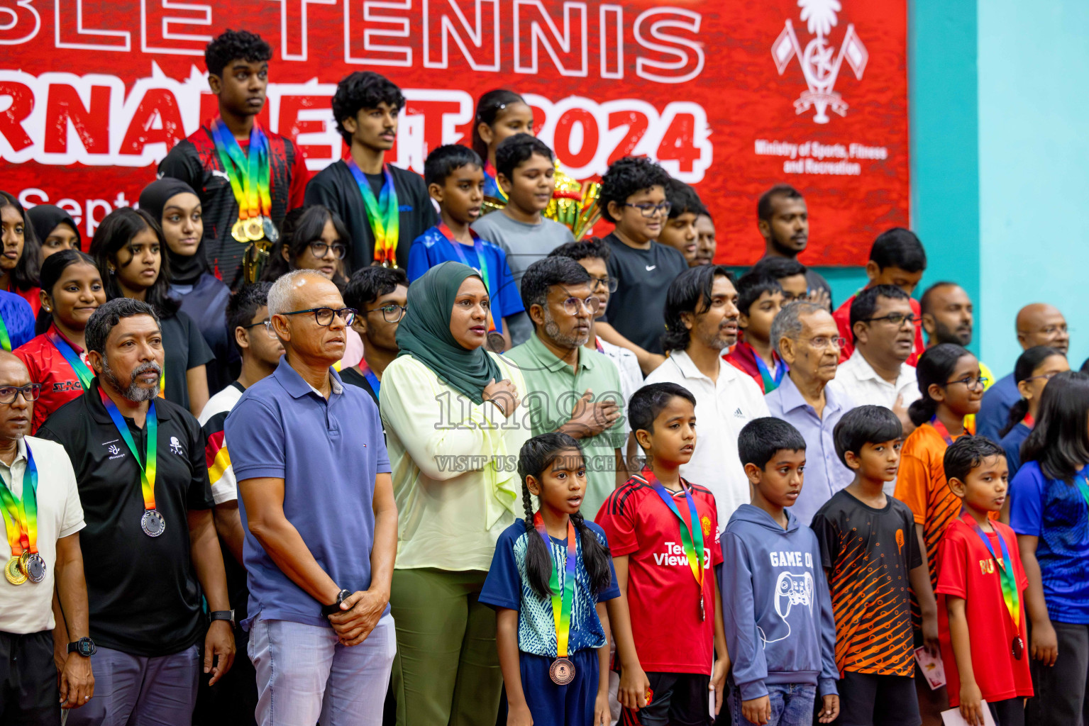 Finals of National Table Tennis Tournament 2024 was held at Male' TT Hall on Friday, 6th September 2024. 
Photos: Abdulla Abeed / images.mv