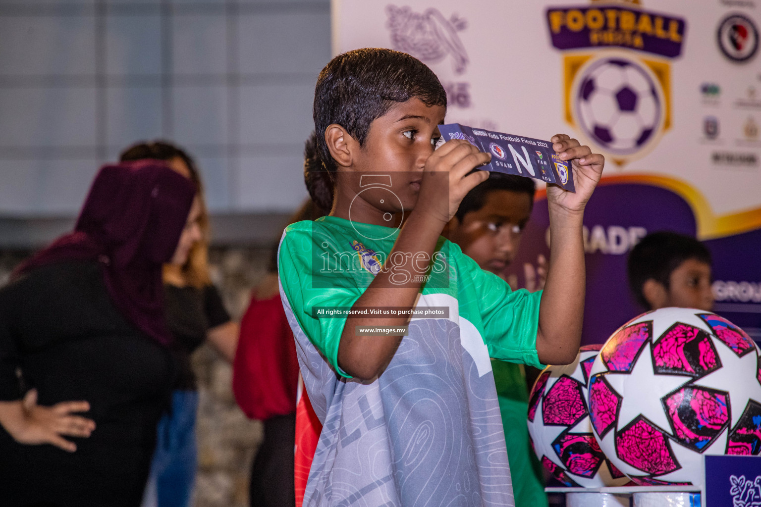 Milo kids football fiesta draw ceremony  was held in Male', Maldives on 30th May 2022. Photos By: Nausham Waheed /images.mv