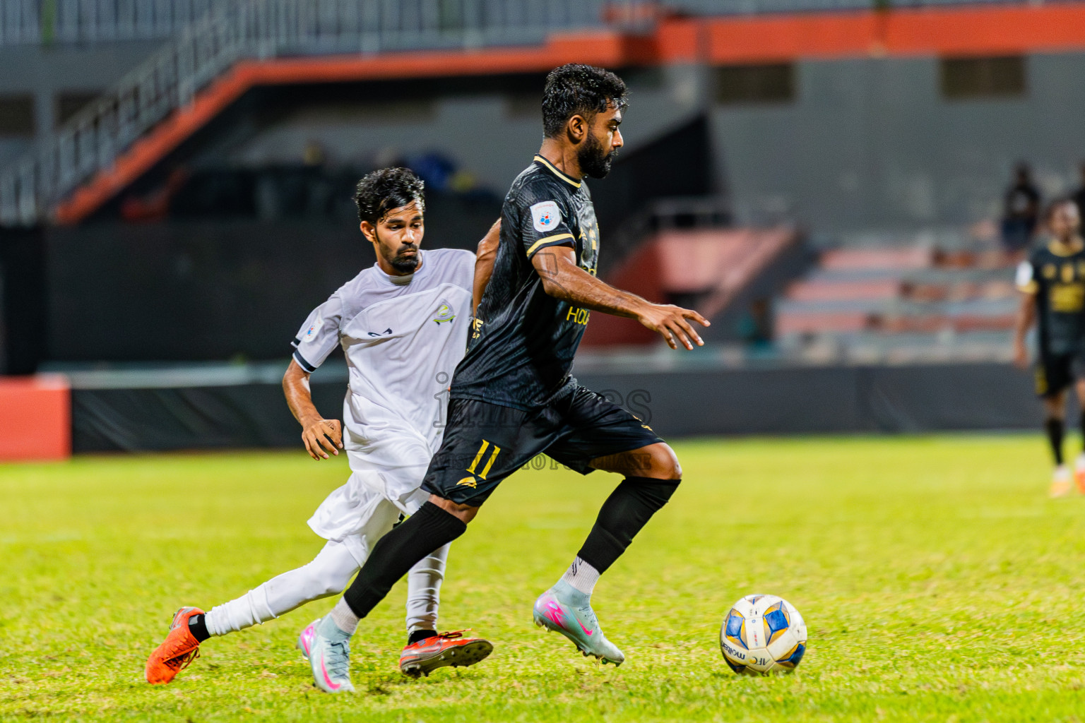 Club Eagles vs Club Green Streets in Dhivehi Premier League 2025/26 held in National Football Stadium, Male', Maldives on Wednesday, 1st September 2025. Photos: Areef Adam / Images.mv