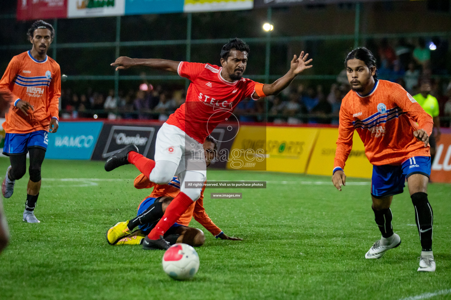 Stelco Club vs Raajje Online Club in Club Maldives Cup 2022 was held in Hulhumale', Maldives on Wednesday, 19th October 2022. Photos: Hassan Simah/ images.mv