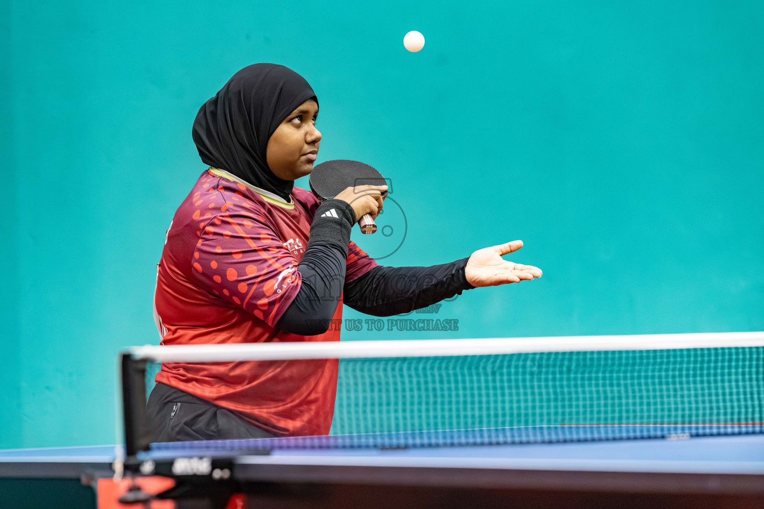 Day 5 of BML 63rd National Table Tennis Tournament 2025 was held on Friday, 29th August 2025 in Male' TT Hall, Male', Maldives. Photos: Areef / images.mv
