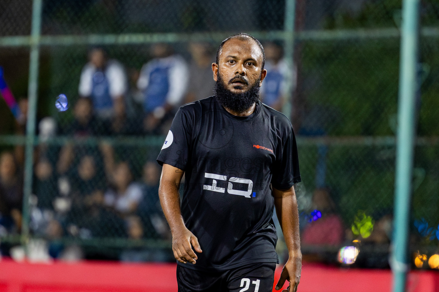 Roseware vs Villa Travels in Day 7 of Office League 2025 was held on Tuesday, 22nd April 2025 in Hulhumale', Maldives. Photos: Nausham Waheed / images.mv
