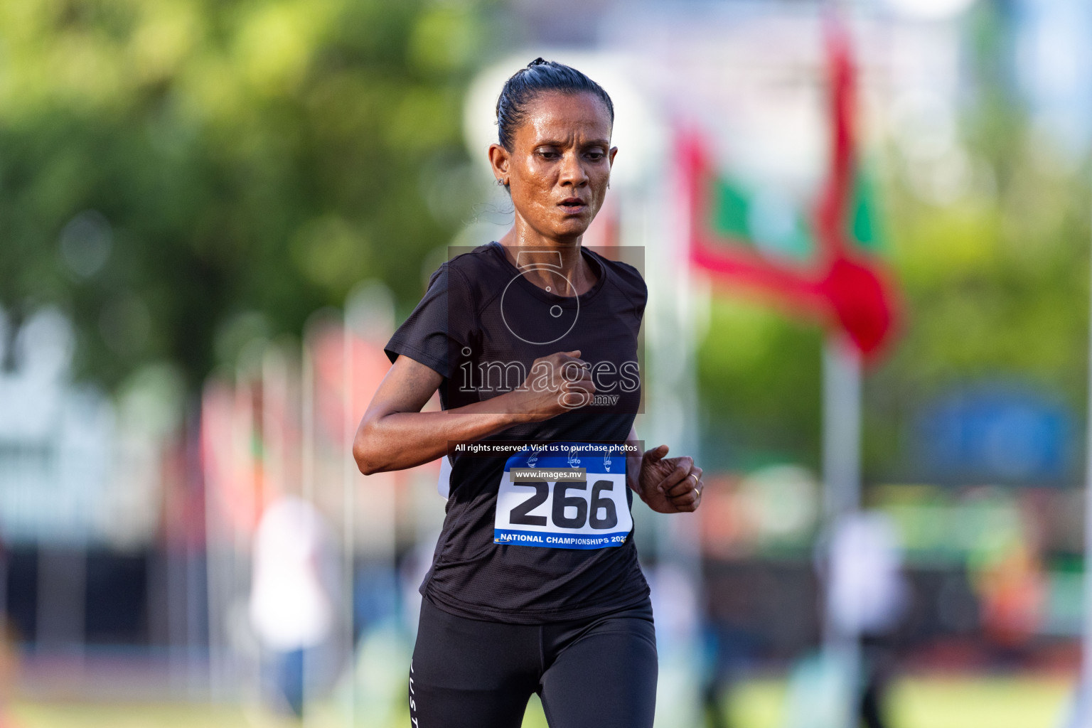 Day 1 of National Athletics Championship 2023 was held in Ekuveni Track at Male', Maldives on Thursday 23rd November 2023. Photos: Nausham Waheed / images.mv