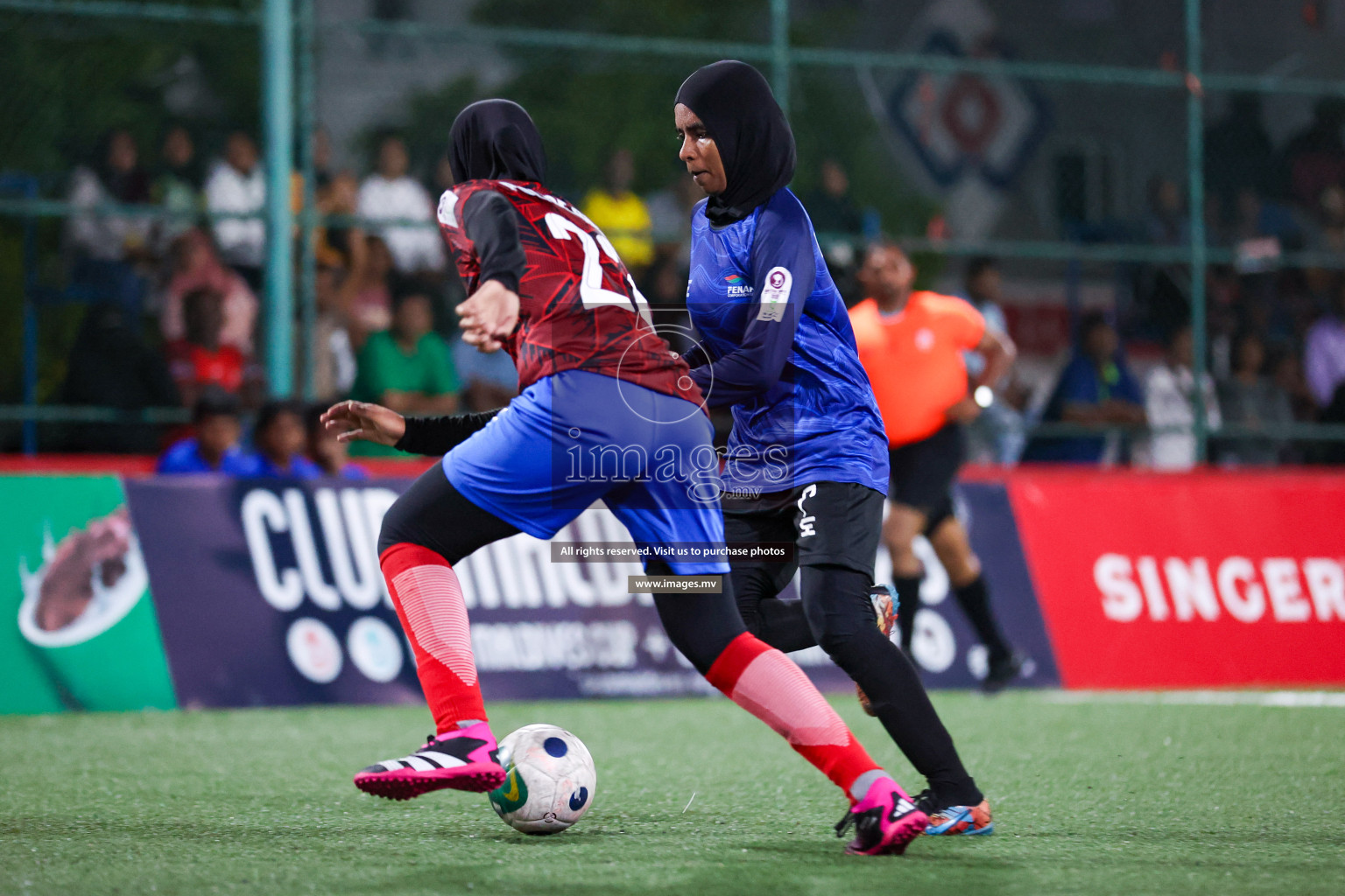 Fenaka vs Police in Eighteen Thirty 2023 held in Hulhumale, Maldives, on Sunday, 30th July 2023 Photos: Nausham Waheed / images.mv