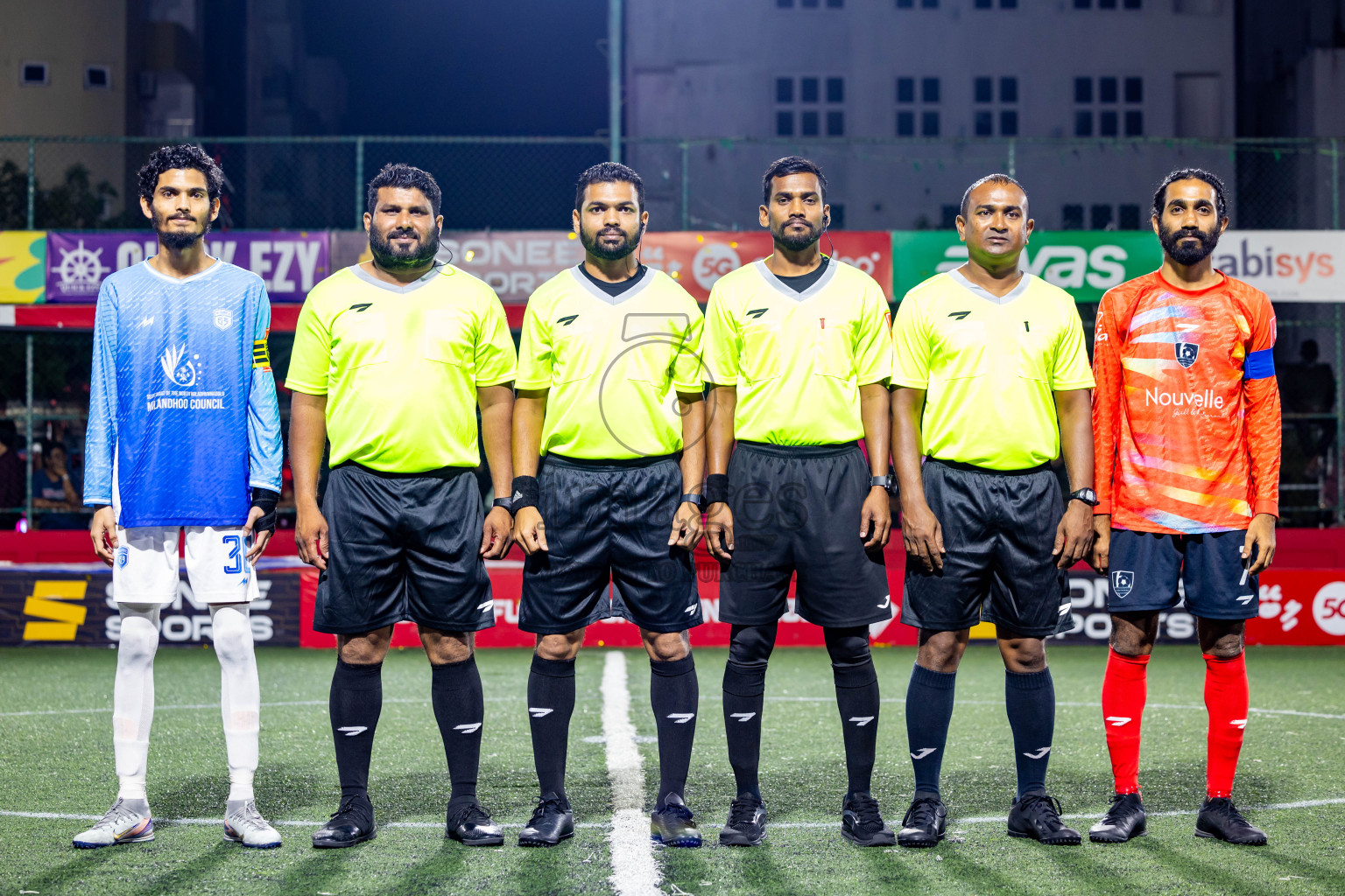SH Milandhoo vs SH Kanditheemu in zone round on Day 32 of Golden Futsal Challenge 2025 was held on Wednesday , 5th February 2025, in Hulhumale', Maldives. Photos: Nausham Waheed / images.mv