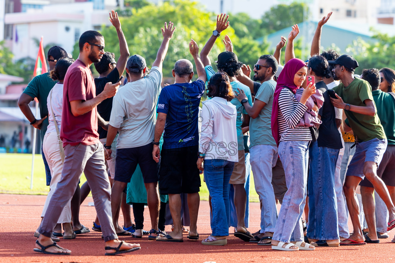 Day 1 of 33rd National Athletics Championship was held in Ekuveni Track at Male', Maldives on Thursday, 5th September 2024. Photos: Nausham Waheed / images.mv