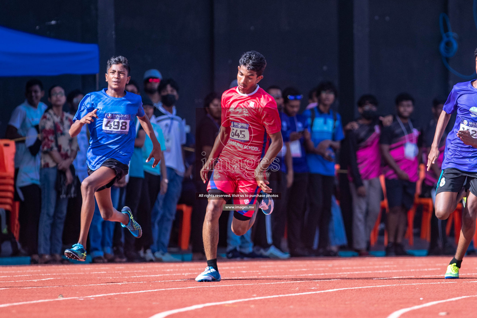 Day 4 of Inter-School Athletics Championship held in Male', Maldives on 26th May 2022. Photos by: Maanish / images.mv