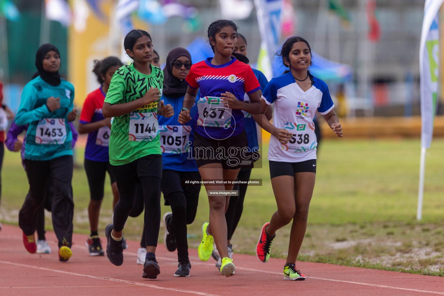 Day three of Inter School Athletics Championship 2023 was held at Hulhumale' Running Track at Hulhumale', Maldives on Tuesday, 16th May 2023. Photos: Shuu / Images.mv