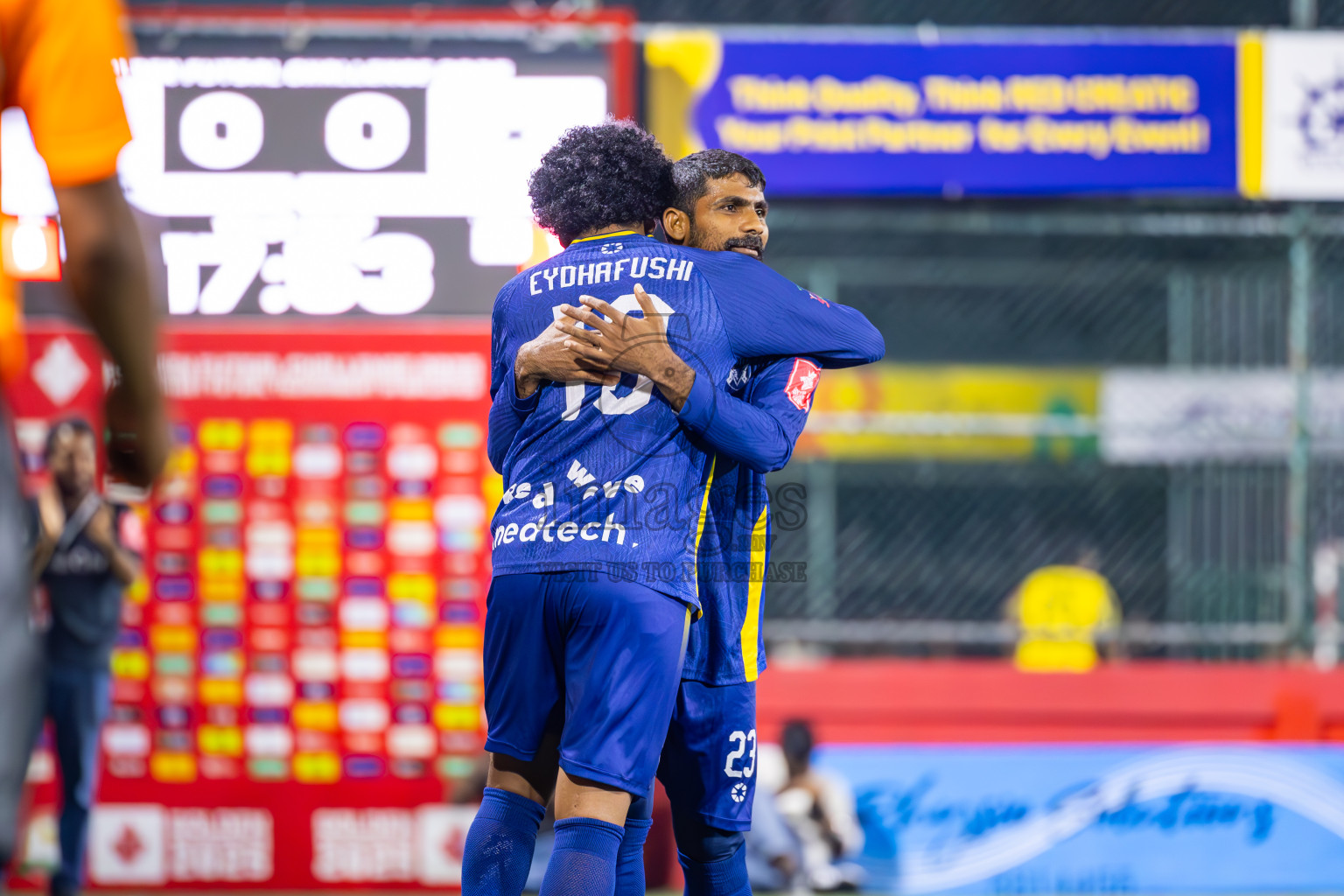 B Eydhafushi vs B Thulhaadhoo in Baa Atoll Finals Day 26 of Golden Futsal Challenge 2025 was held on Thursday , 30th January 2025, in Hulhumale', Maldives. Photos: Ismail Thoriq / images.mv