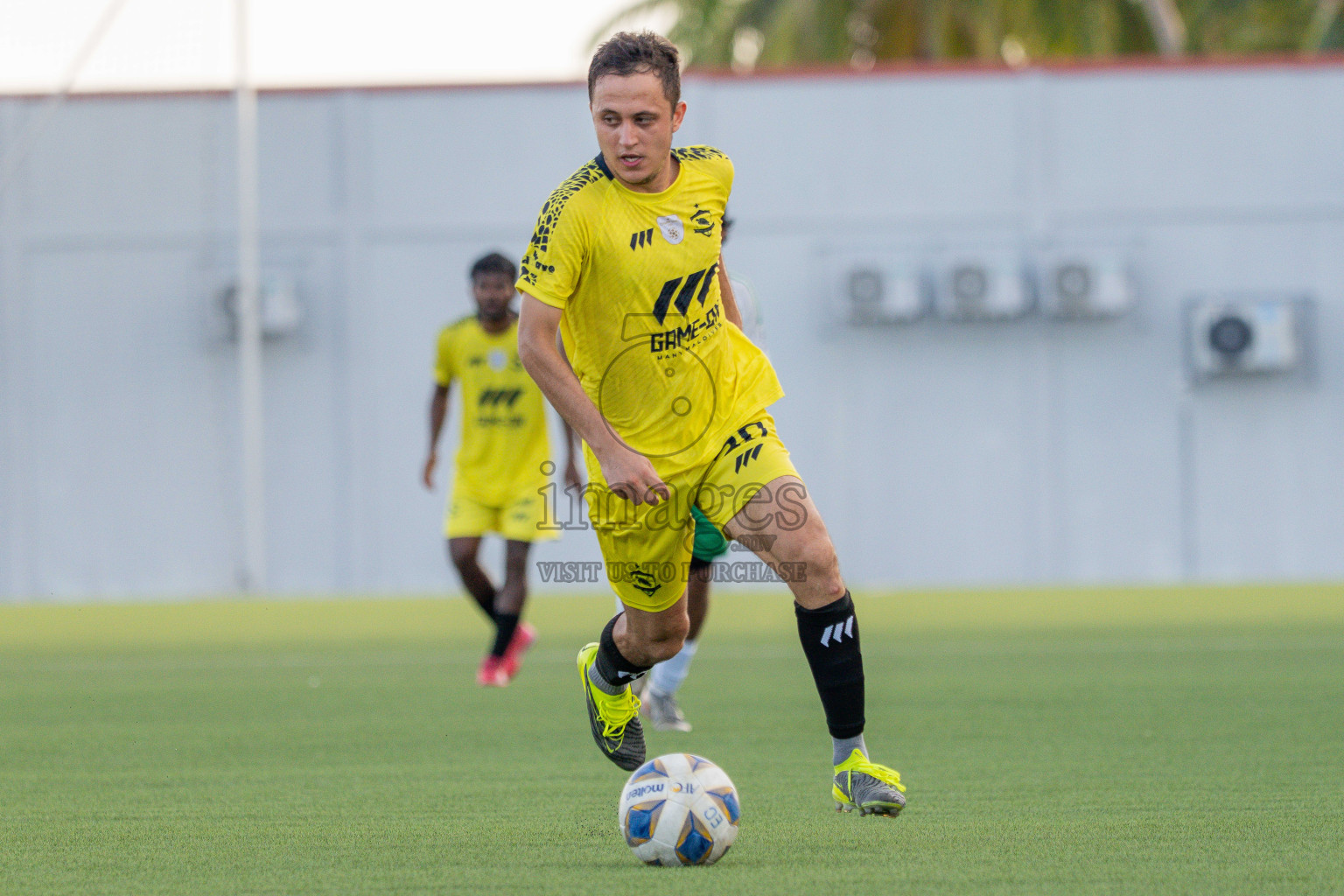 Semi Finals Match 02 Huss Songun FT VS Velaa Sports Club in Day 8 of Eydhafushi Cup 2025 held in Eydhafushi Football Stadium at B. Eydhafushi, Maldives on Saturday, 13th September 2025. Photos: Arif Rasheed / images.mv