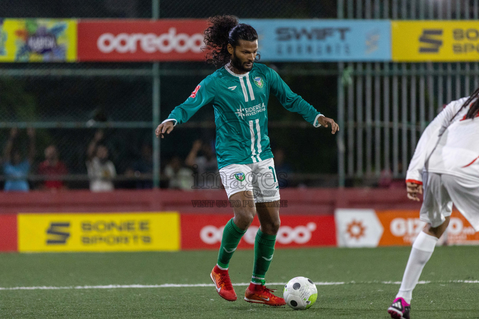 S Maradhoofeydhoo vs S Feydhoo in Day 18 of Golden Futsal Challenge 2024 was held on Thursday, 1st February 2024, in Hulhumale', Maldives Photos: Nausham Waheed, / images.mv