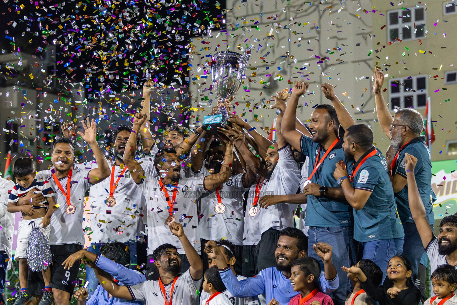 Finals of Classic of Club Maldives 2024 held in Rehendi Futsal Ground, Hulhumale', Maldives on Sunday, 22nd September 2024. Photos: Mohamed Mahfooz Moosa / images.mv