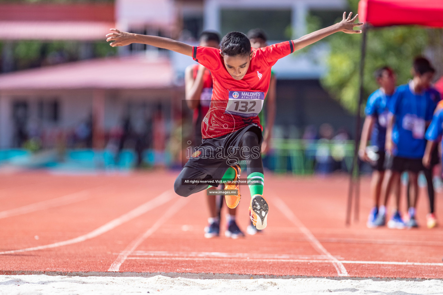 Day 1 of Inter-School Athletics Championship held in Male', Maldives on 22nd May 2022. Photos by: Nausham Waheed / images.mv