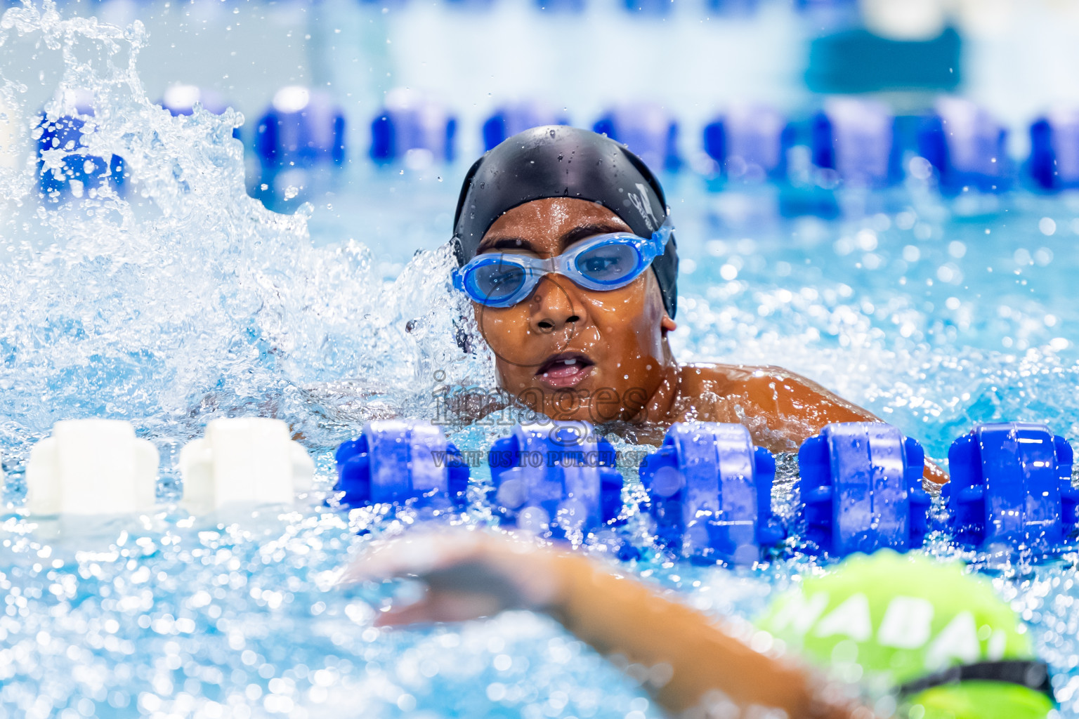 Day 1 of BML 6th National Kids Swimming Kids Festival 2025 held in Hulhumale', Maldives on Monday, 3rd November 2024. Photos: Nausham Waheed / images.mv