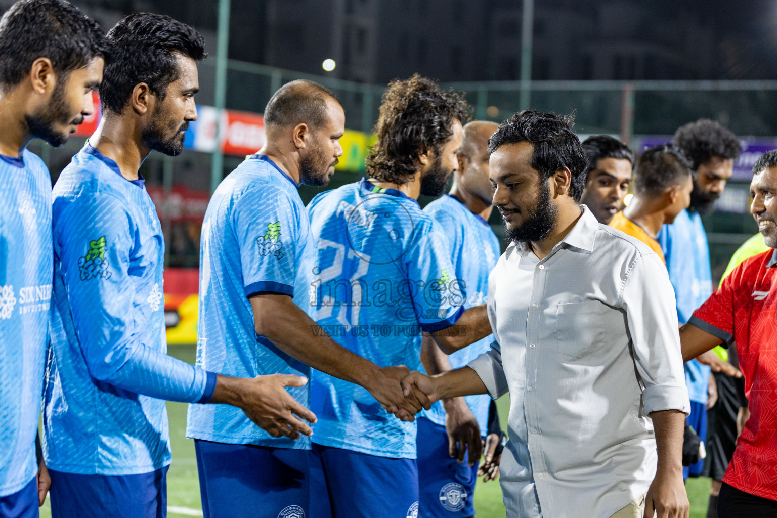 M Dhiggaru vs M Mulak in Day 12 of Golden Futsal Challenge 2025 was held on Thursday, 16th January 2025, in Hulhumale', Maldives.
Photos: Hassan Simah / images.mv